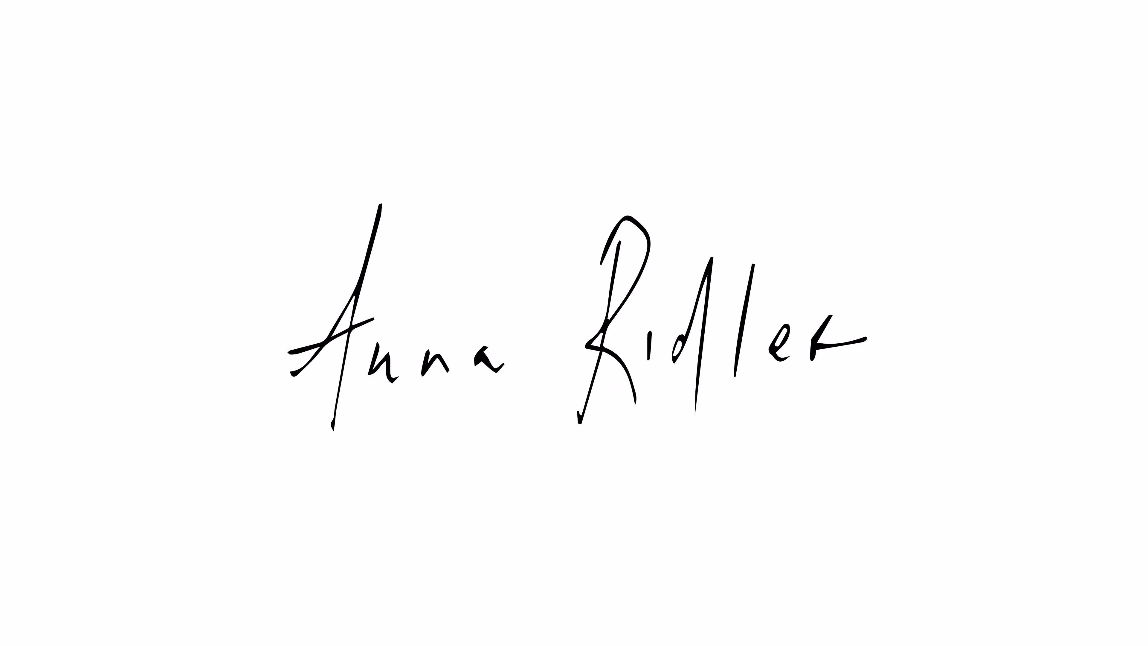 Anna Ridler (Unsigned)