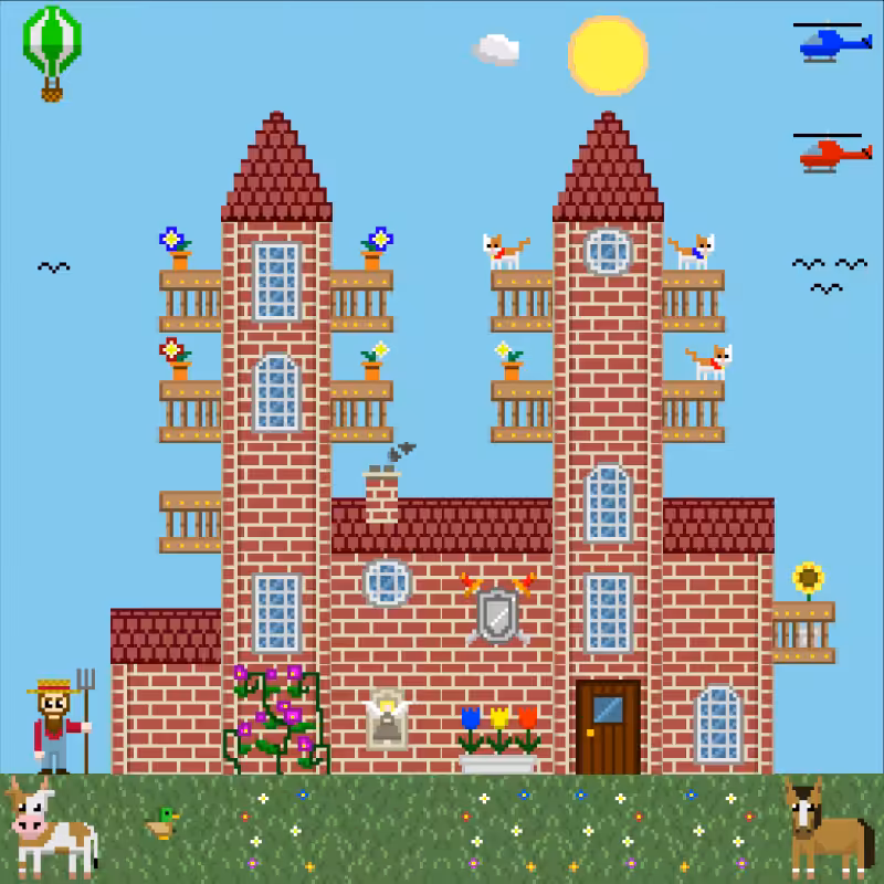 2D Mansion #755