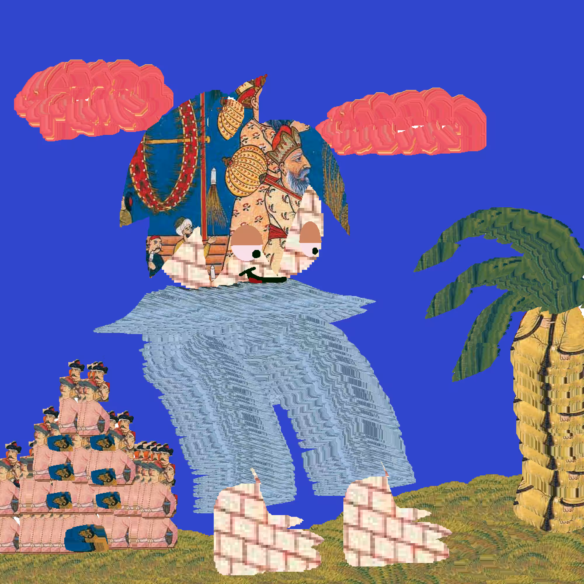 giant cave dude