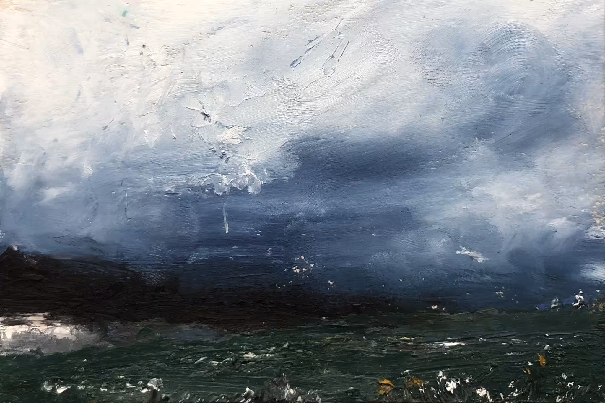 Approaching the storm