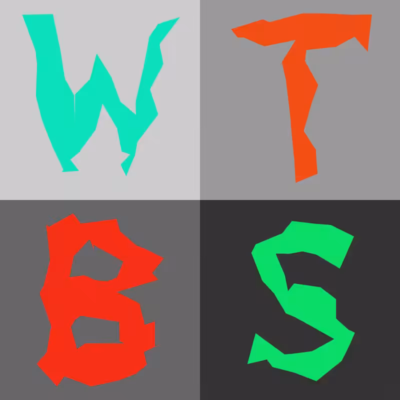 Waiting To Be Signed Logo with Wobbles #10