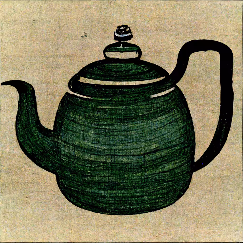 green clay yixing teapot (宜興)