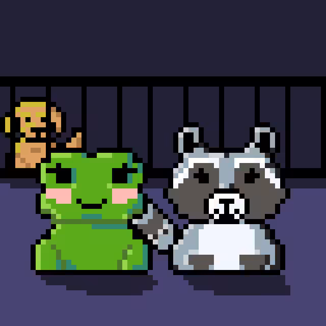 TezFrog - Racoon and Friends