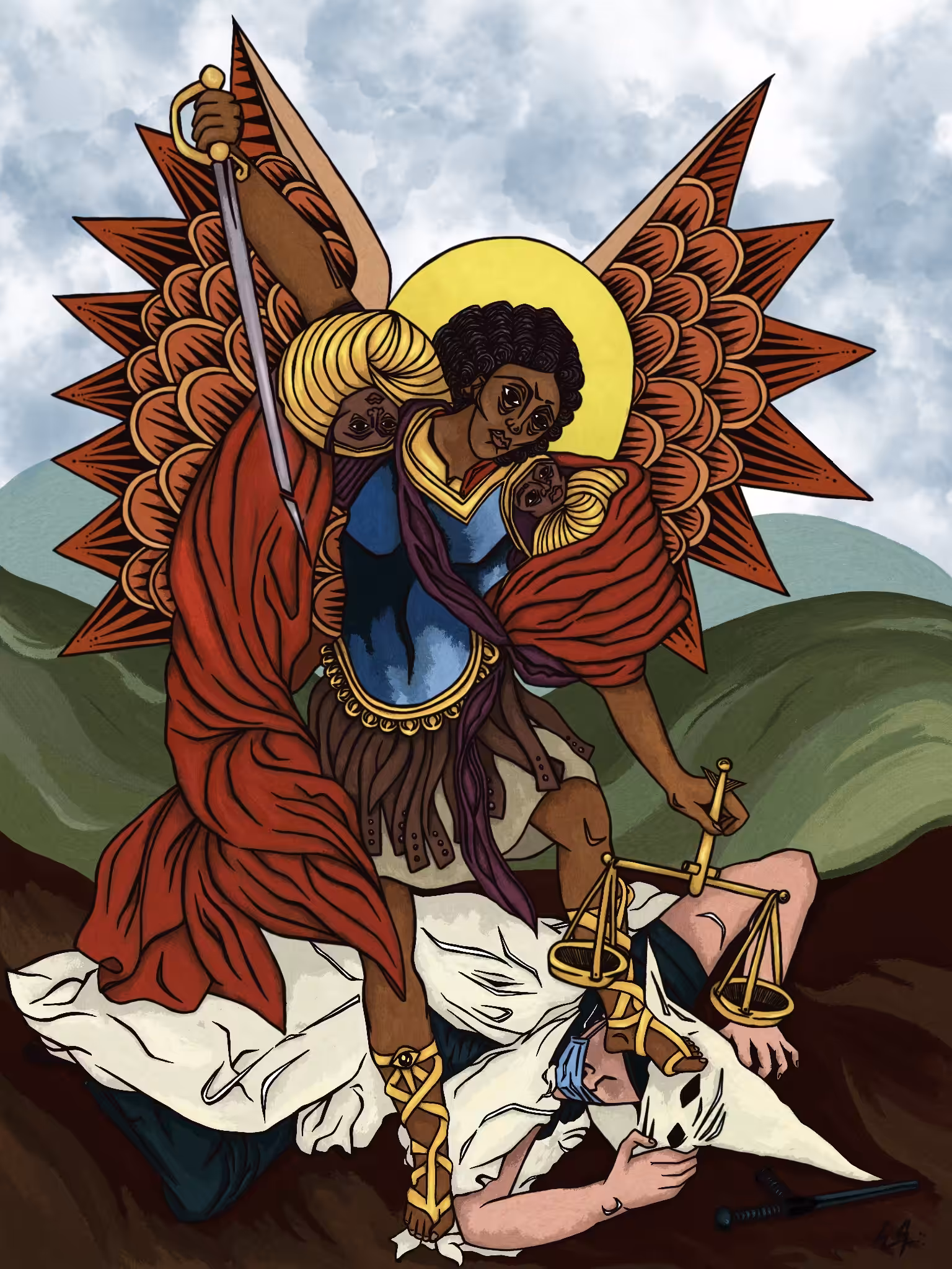 Defend us in Battle ::