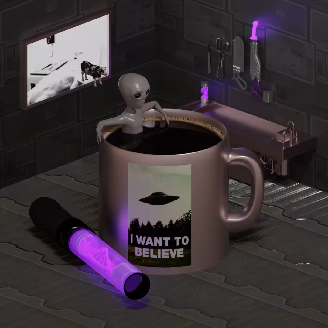Coffee Break -017- Morning Abduction (revisited)