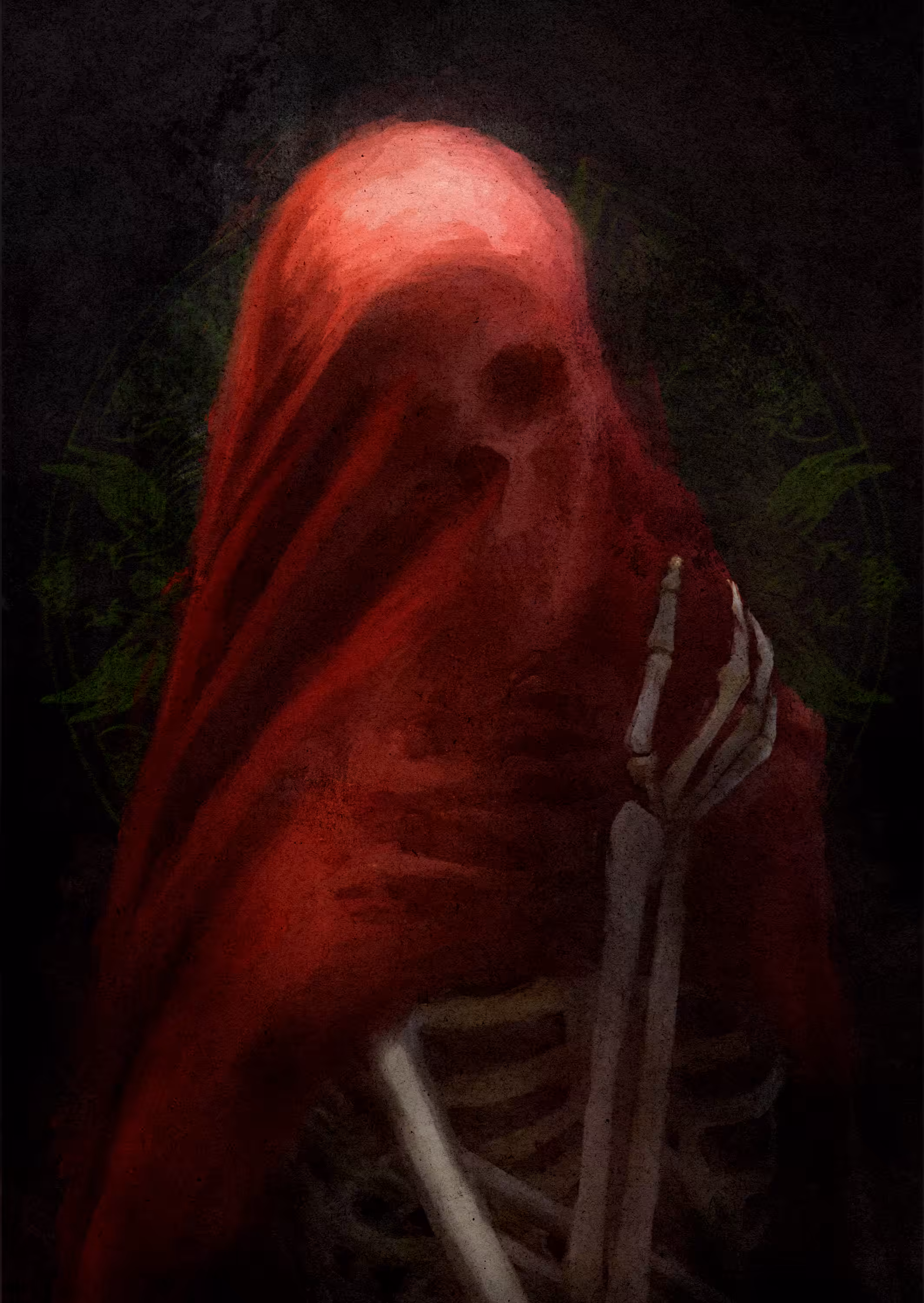 A girl with the red riding hood I