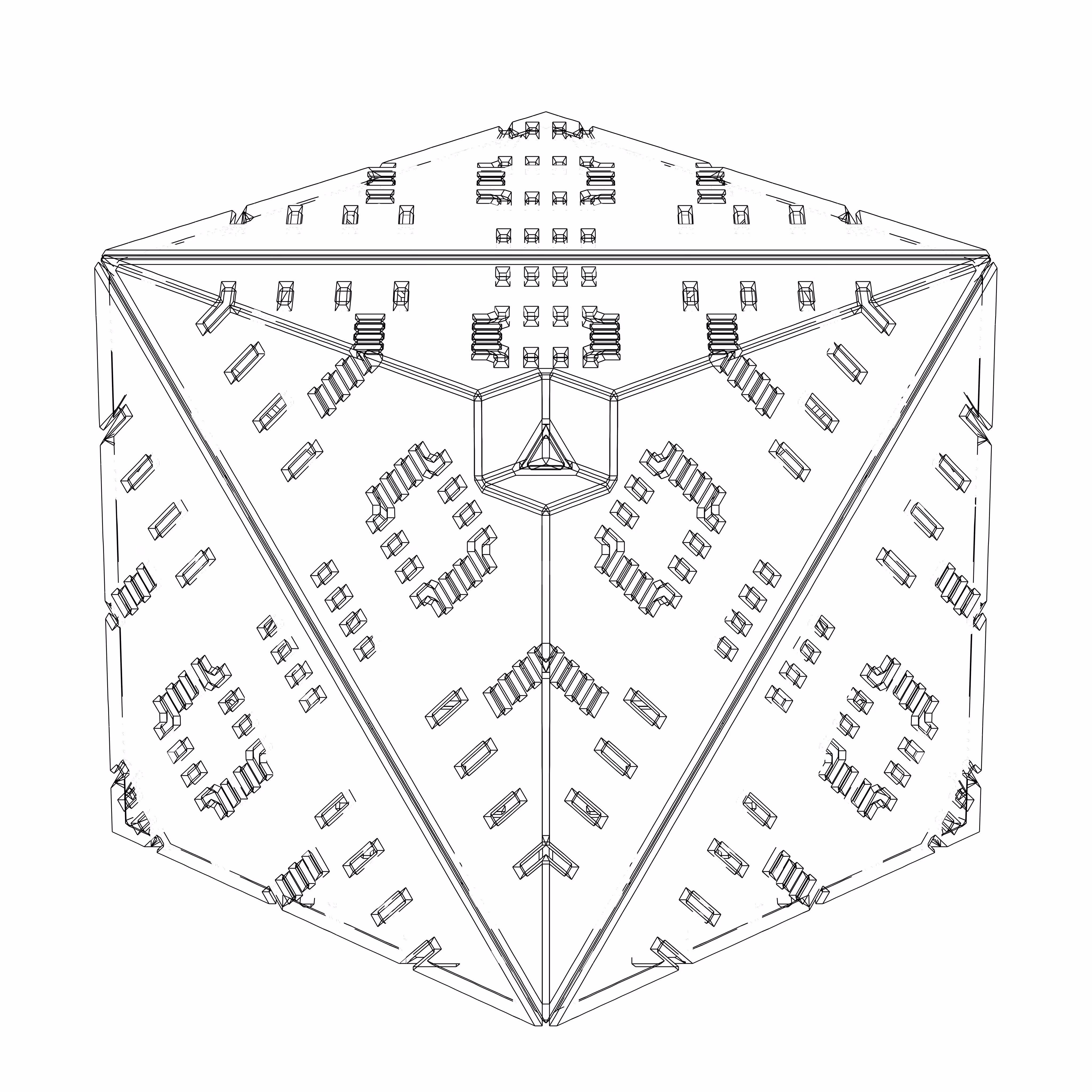 LL21 Alien Art Cube #645