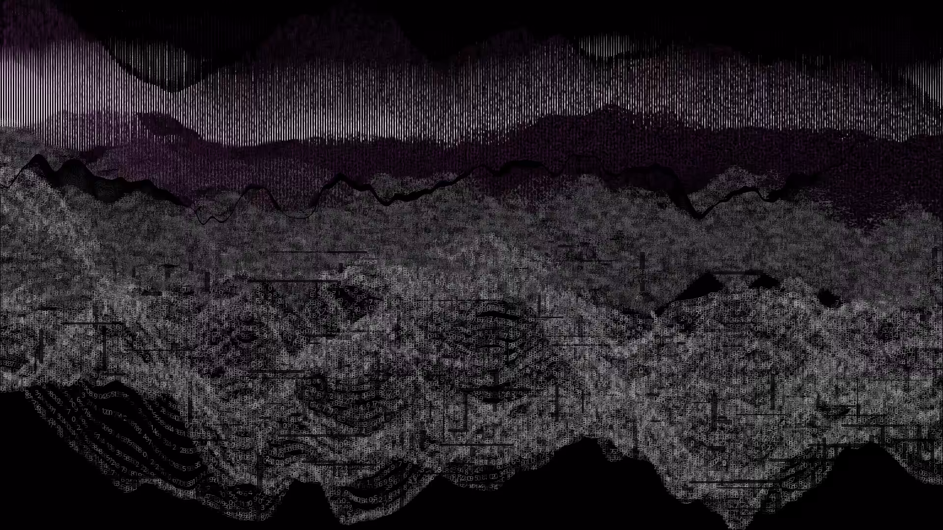 Pixel rain in a data landsacape #174