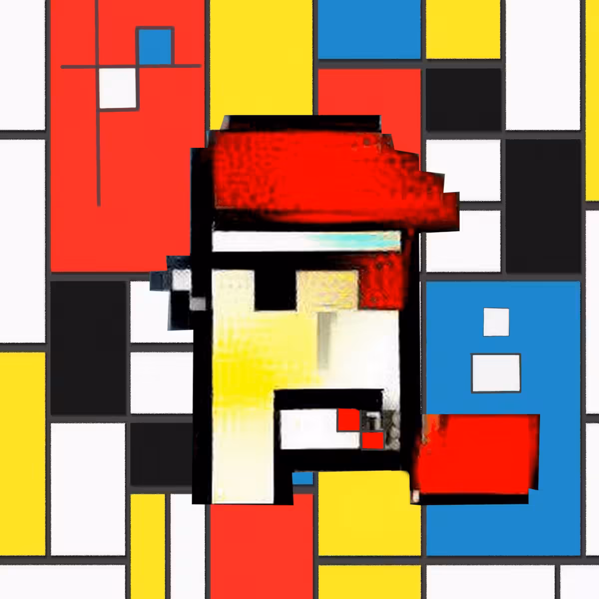 Mondrian Punks #004