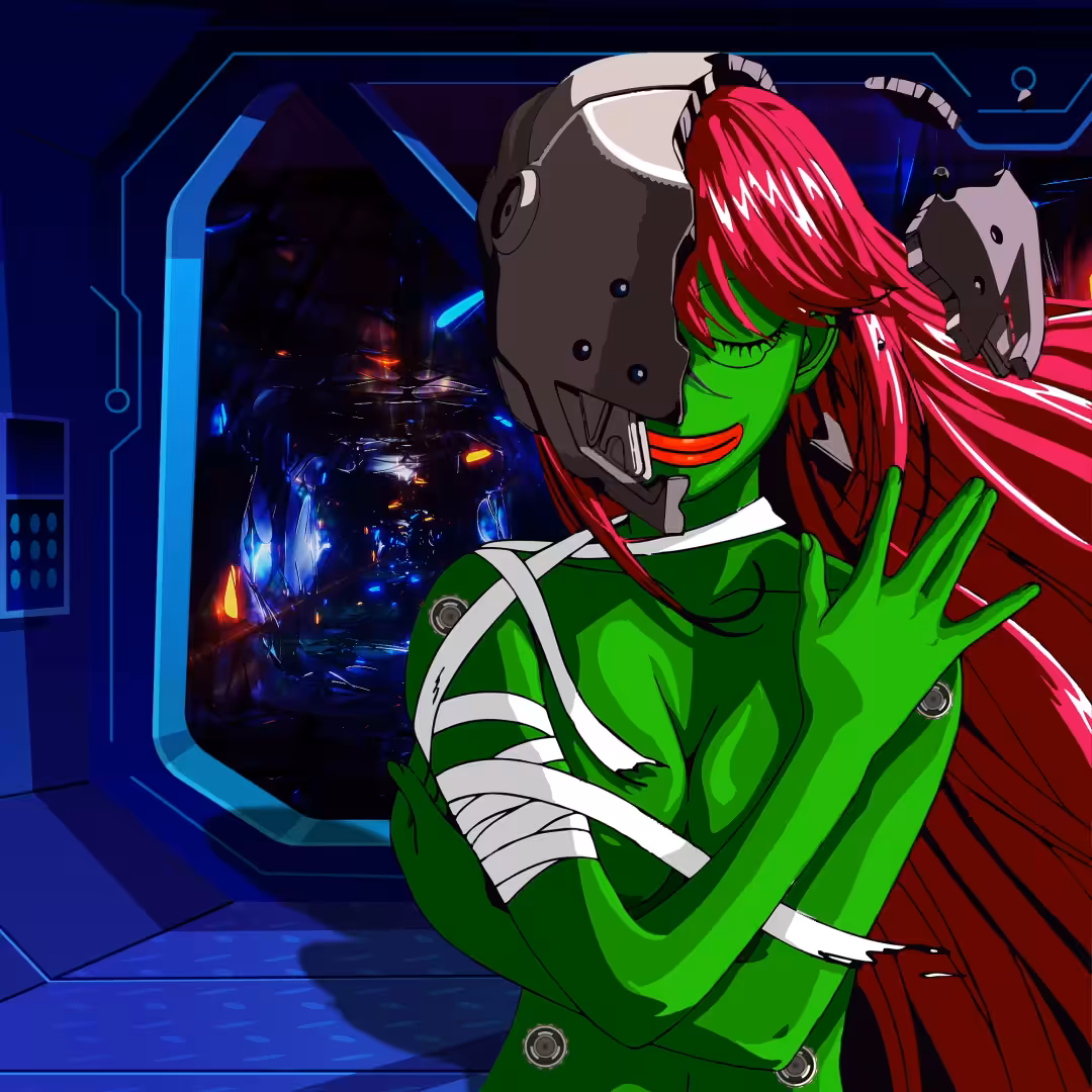 Pepe Girl's Cyber ​​World 🐸