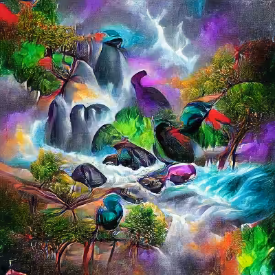Cascading Colours