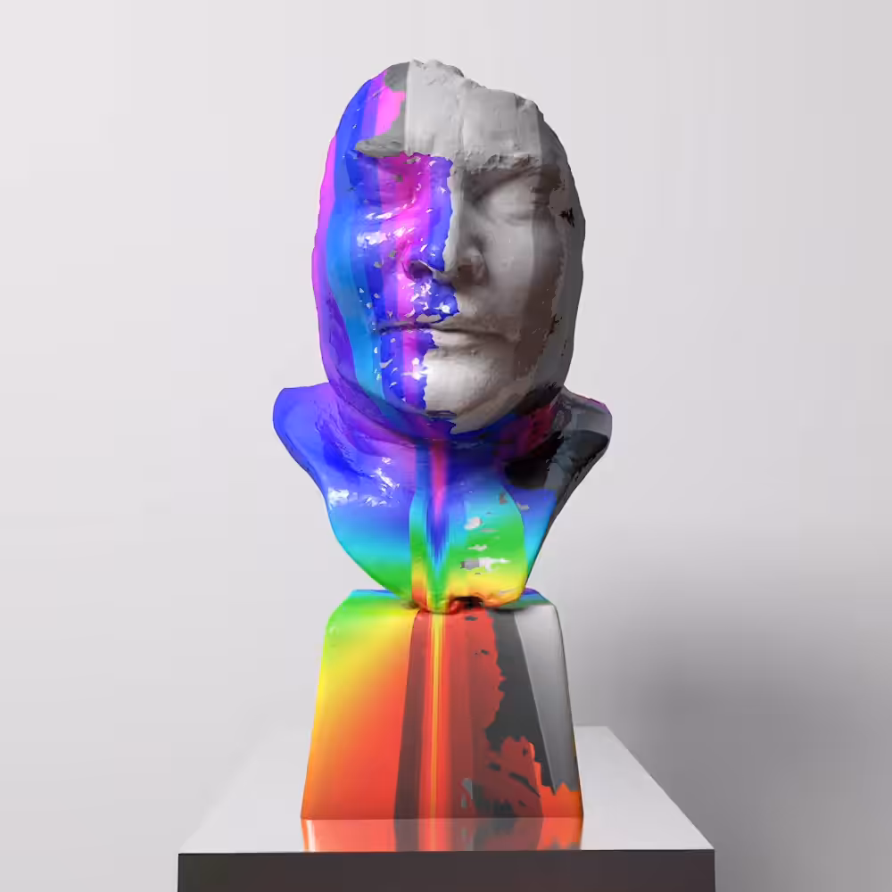Data transfer sculpture 002