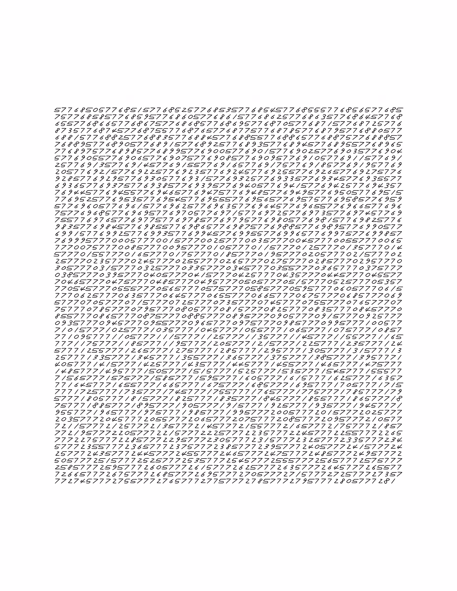 Endless (5,607,250 to Infinity) #556