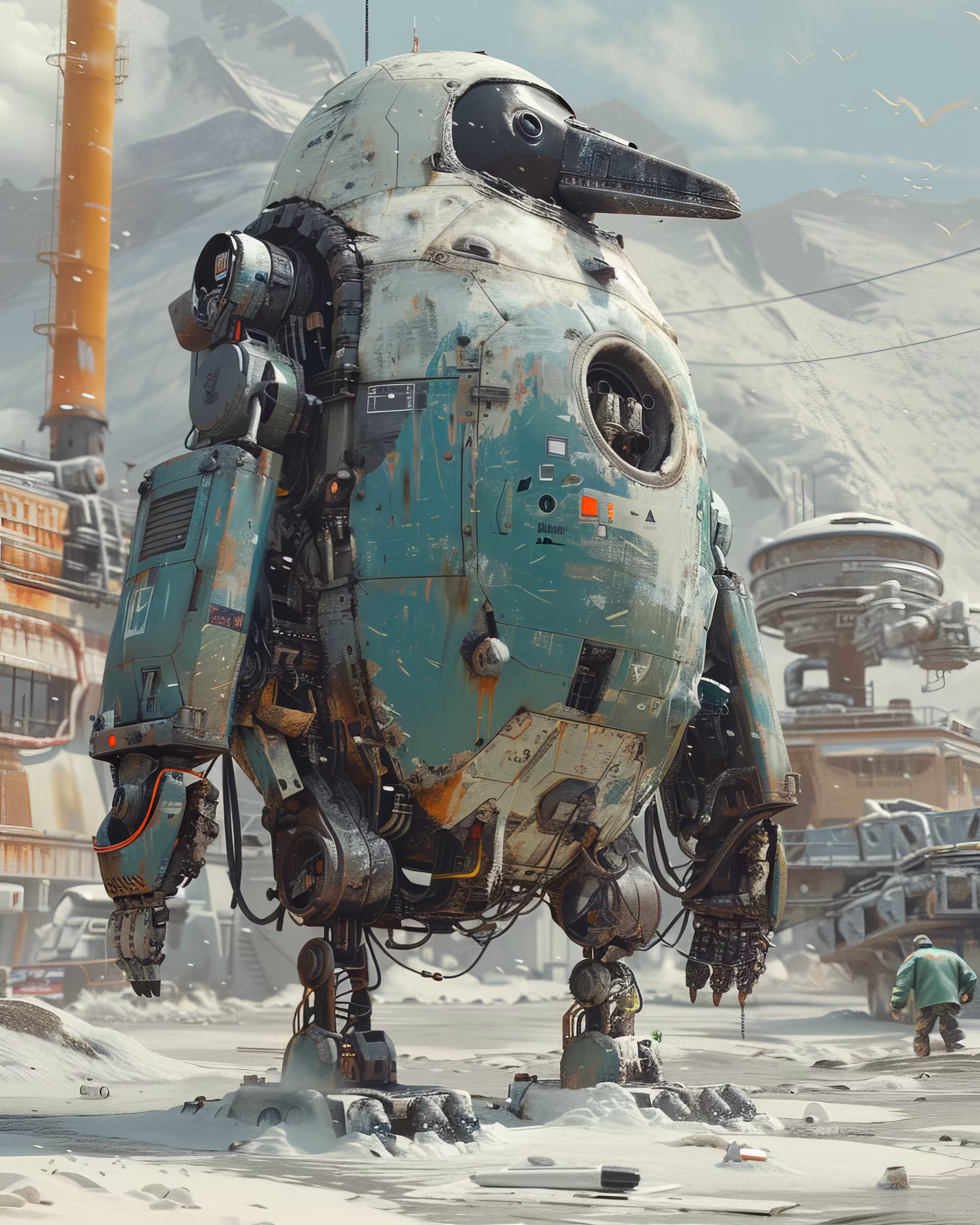 Konstiga Robotar: Penguin