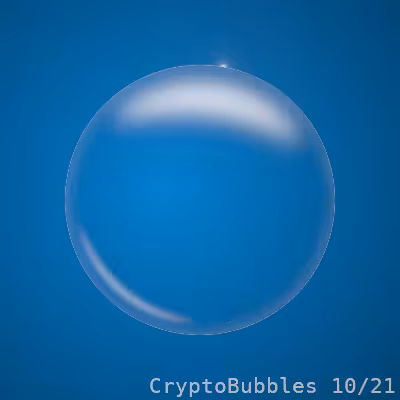 CryptoBubbles - Blue Crayola