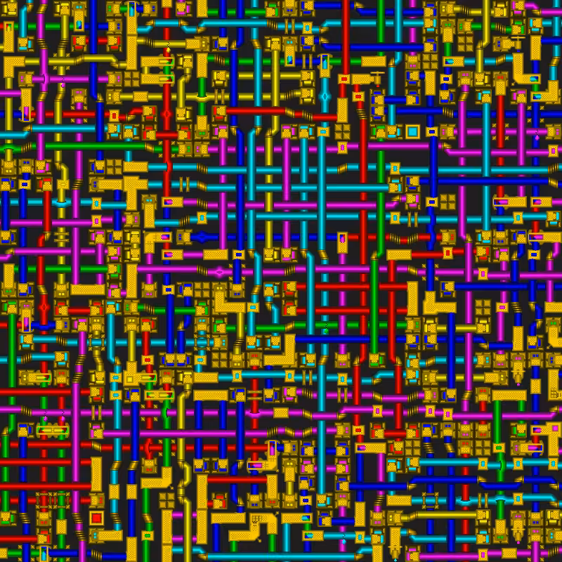 Liquid Chroma Labyrinth #7