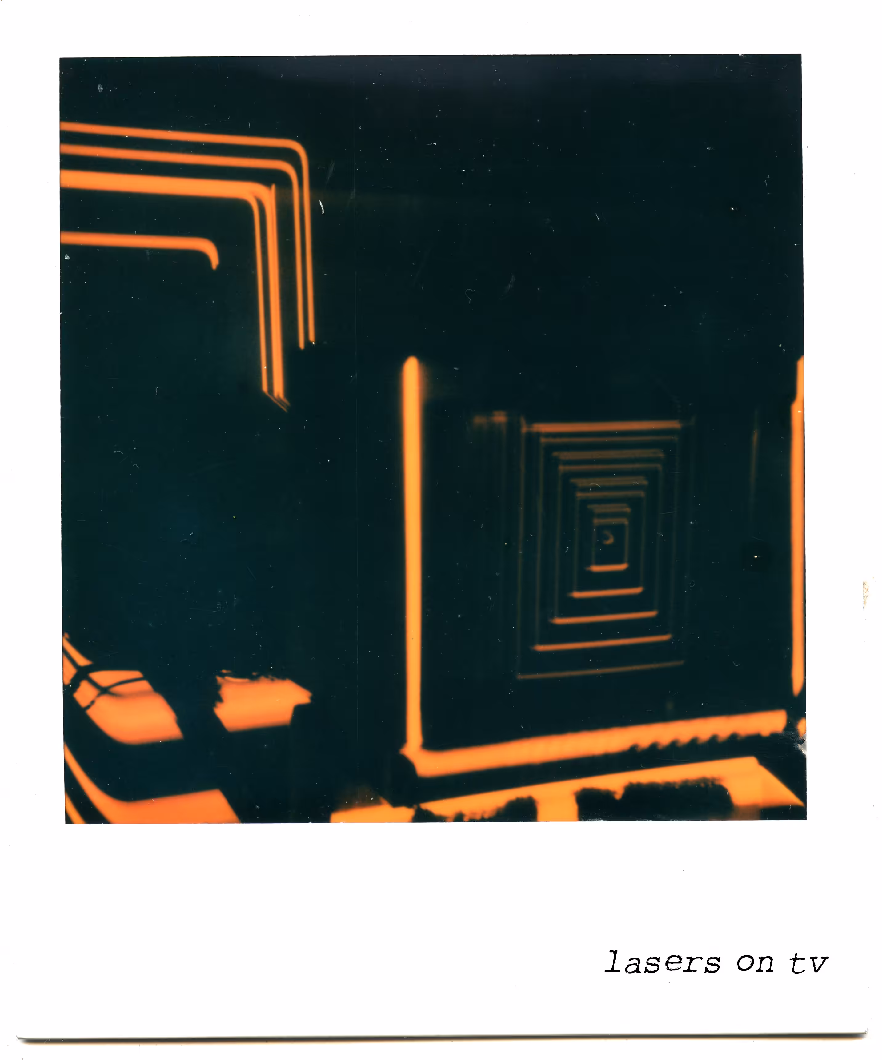 Polaroid #9 Lasers TV