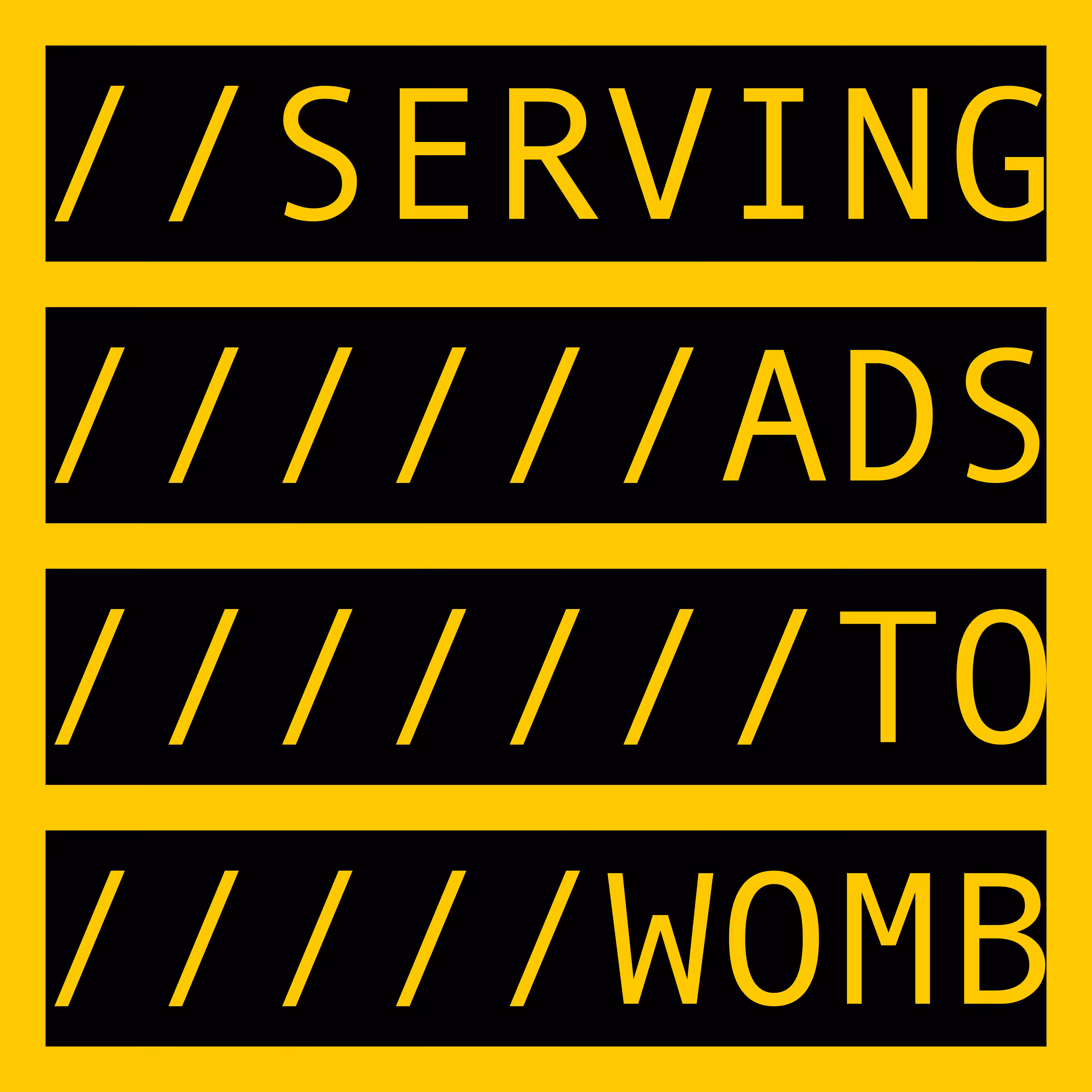 SERVING ADS TO WOMB