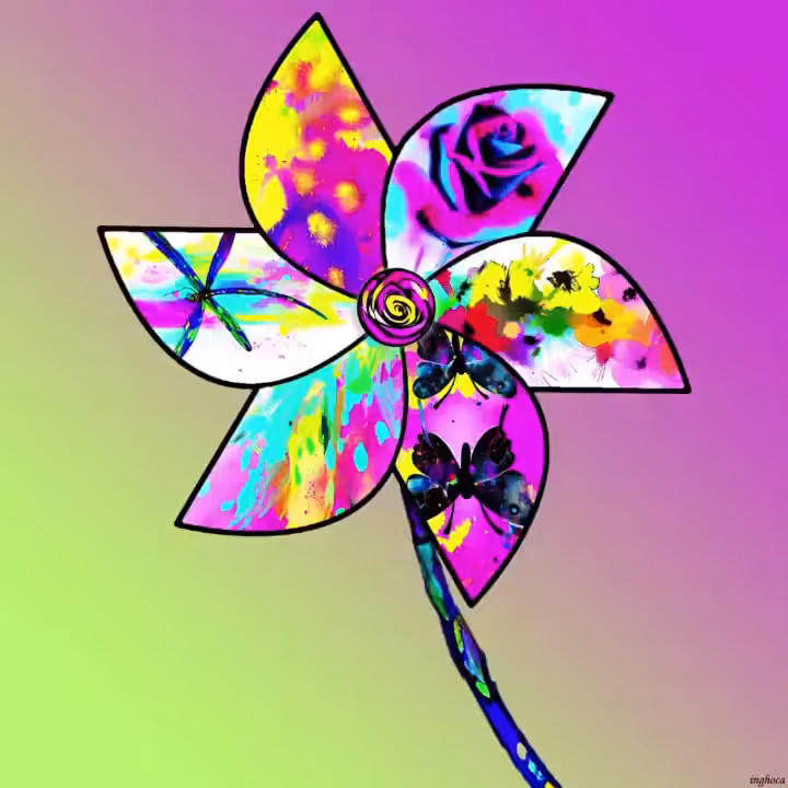 Pinwheel 76 Collaboration  with sepas.tez  @Sepas_painter