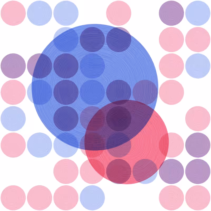 Brushed Circles #112