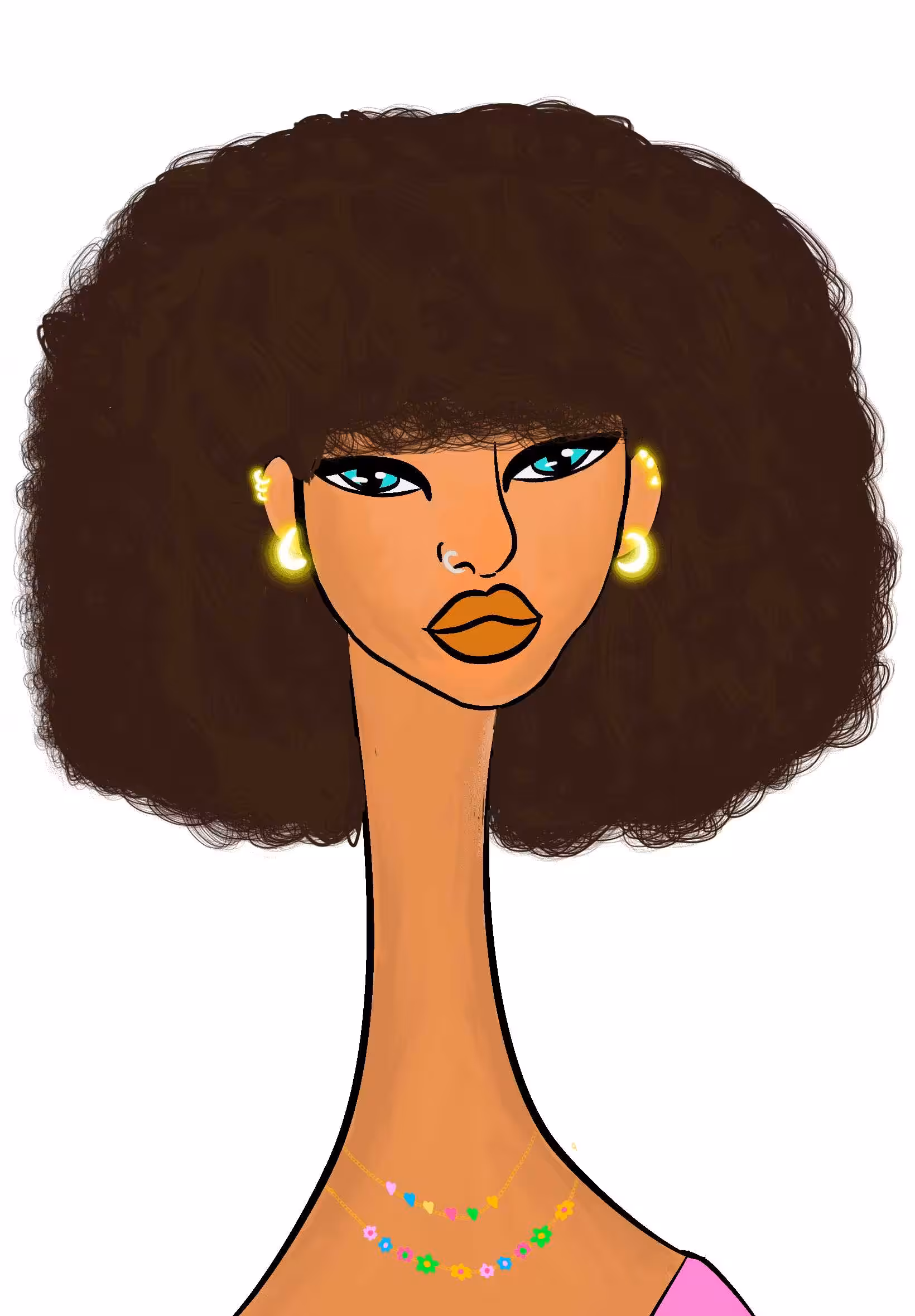 Long Neckie Ladies: Long Neckie Lady #224