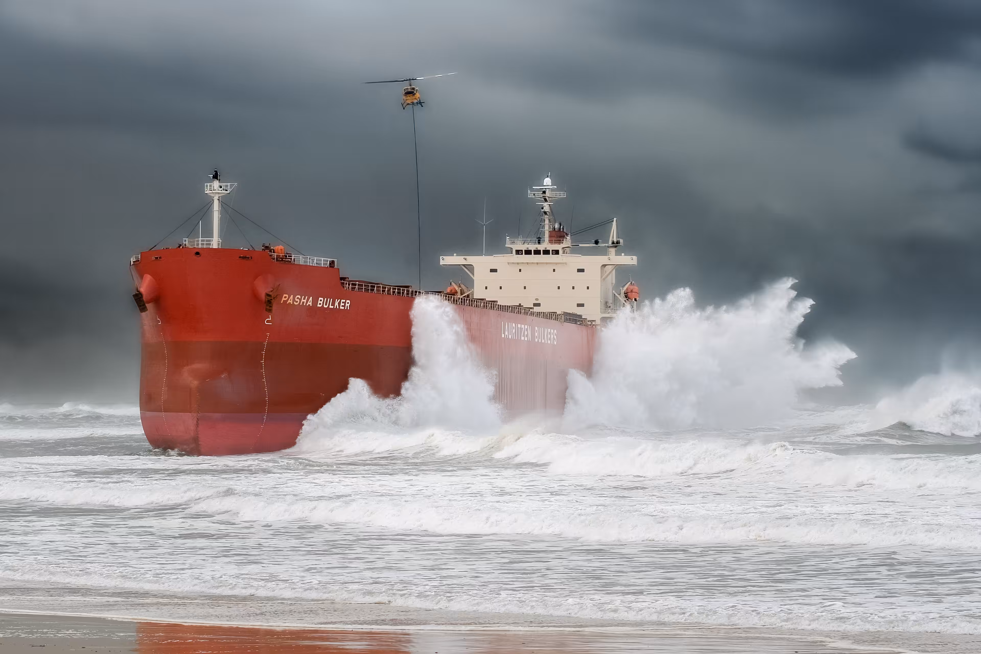 Pasha Bulker Evacuation