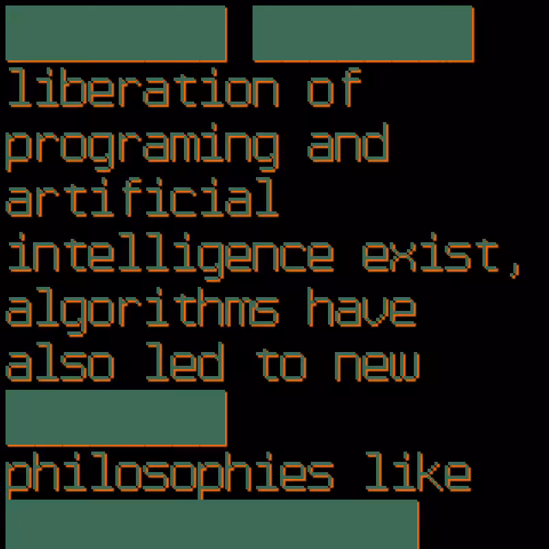 AI Sentences on Digital Art #9