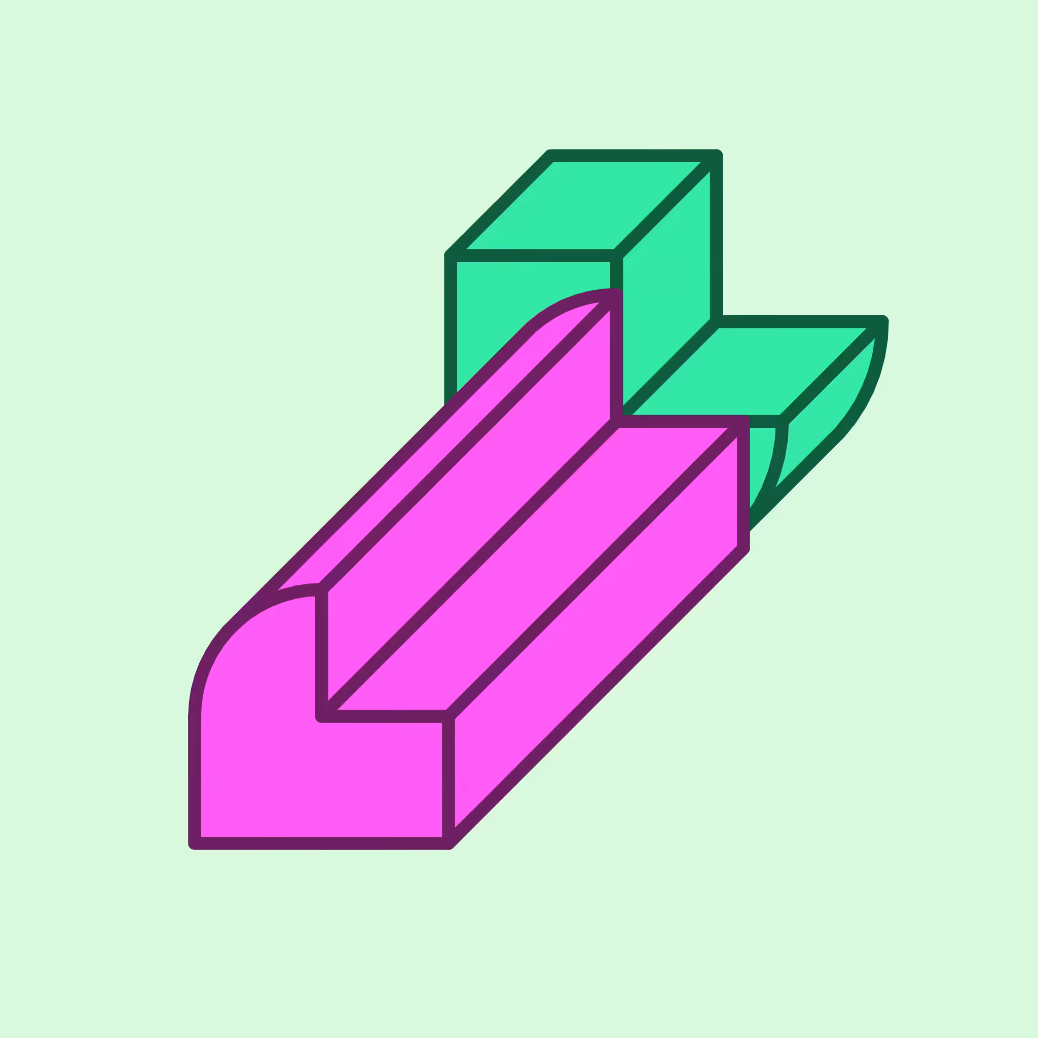 Calm shapes #1444