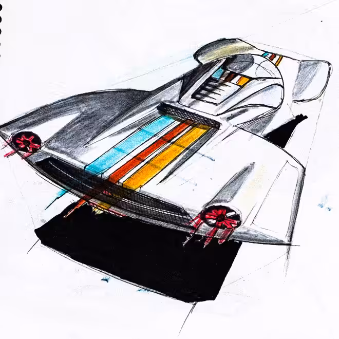 CAR SKETCH 3