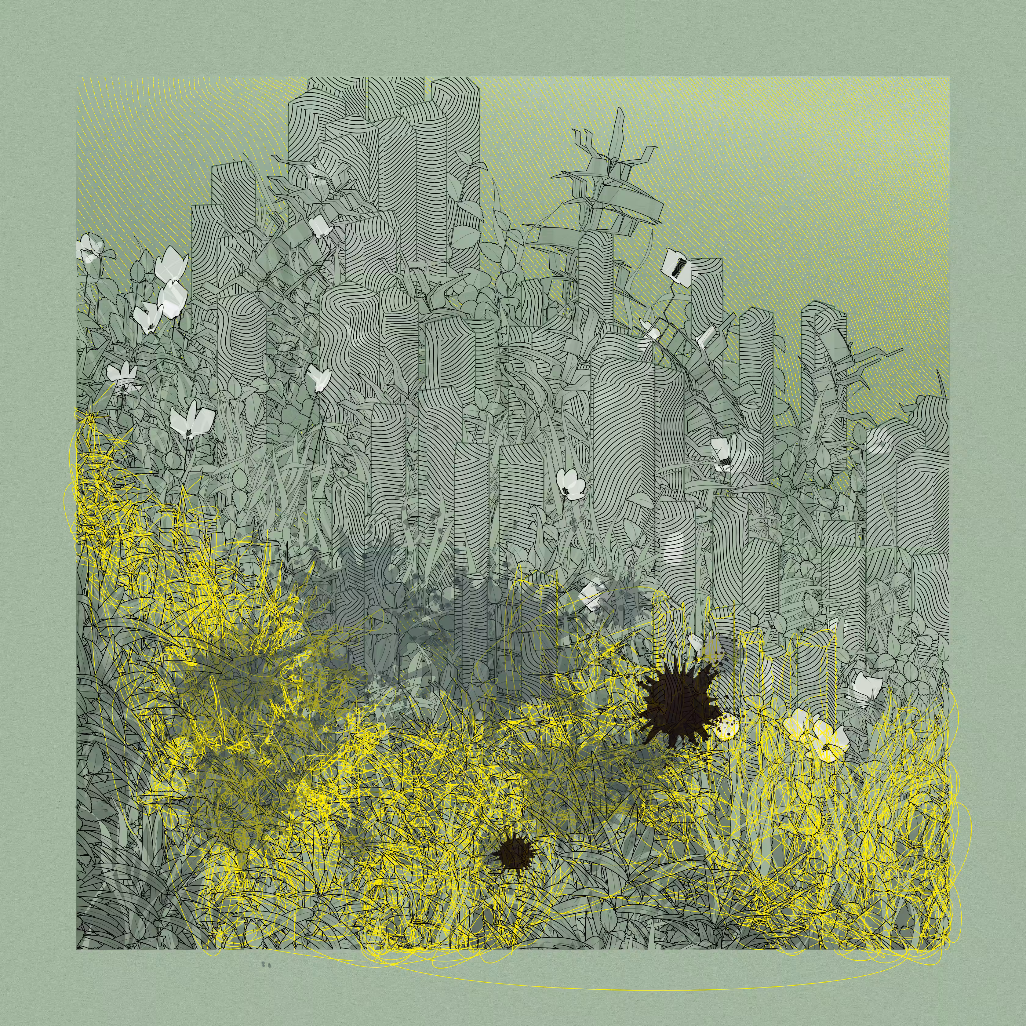 Landscape with Carbon Capture #10352