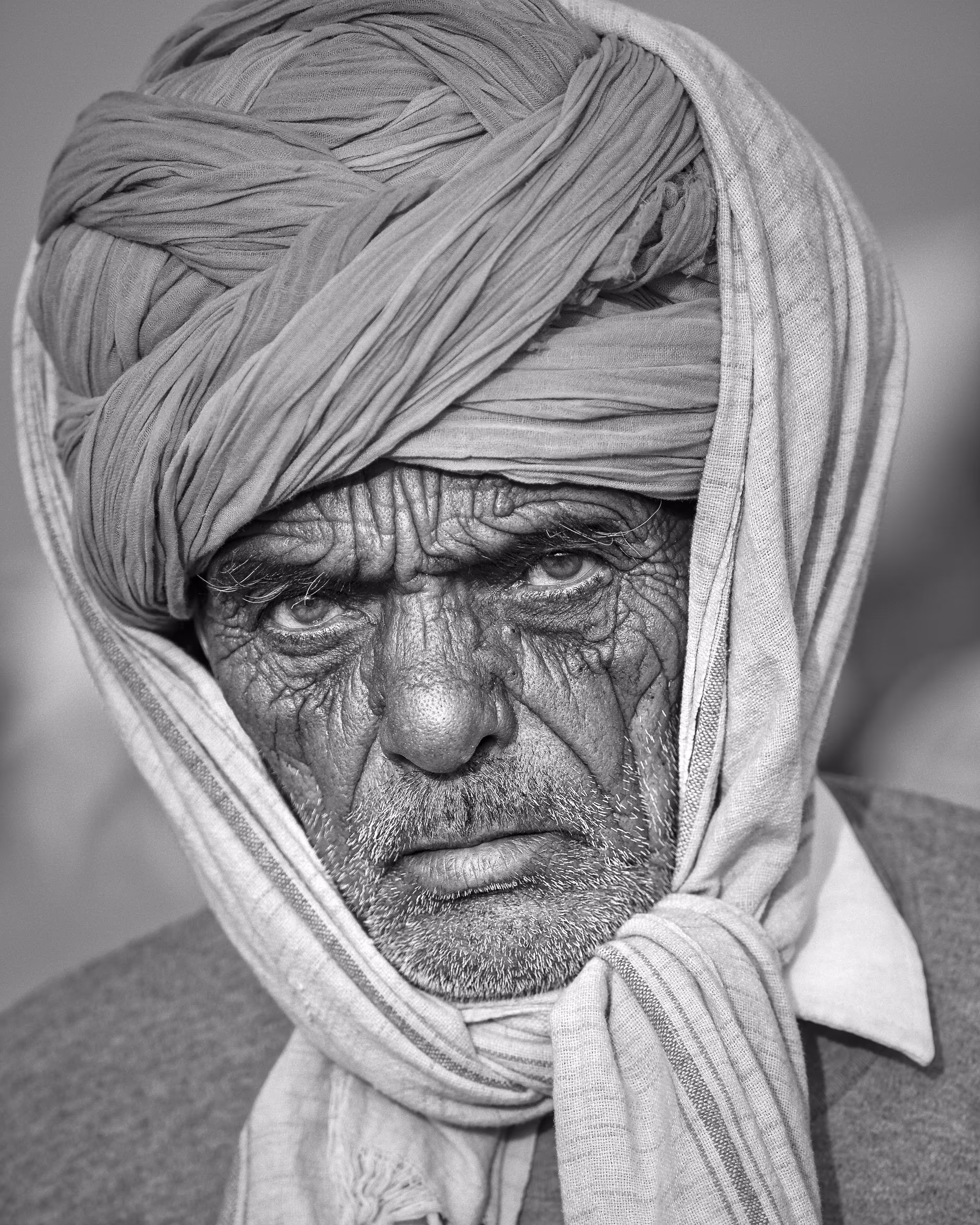 Portrait of a Camel Herder