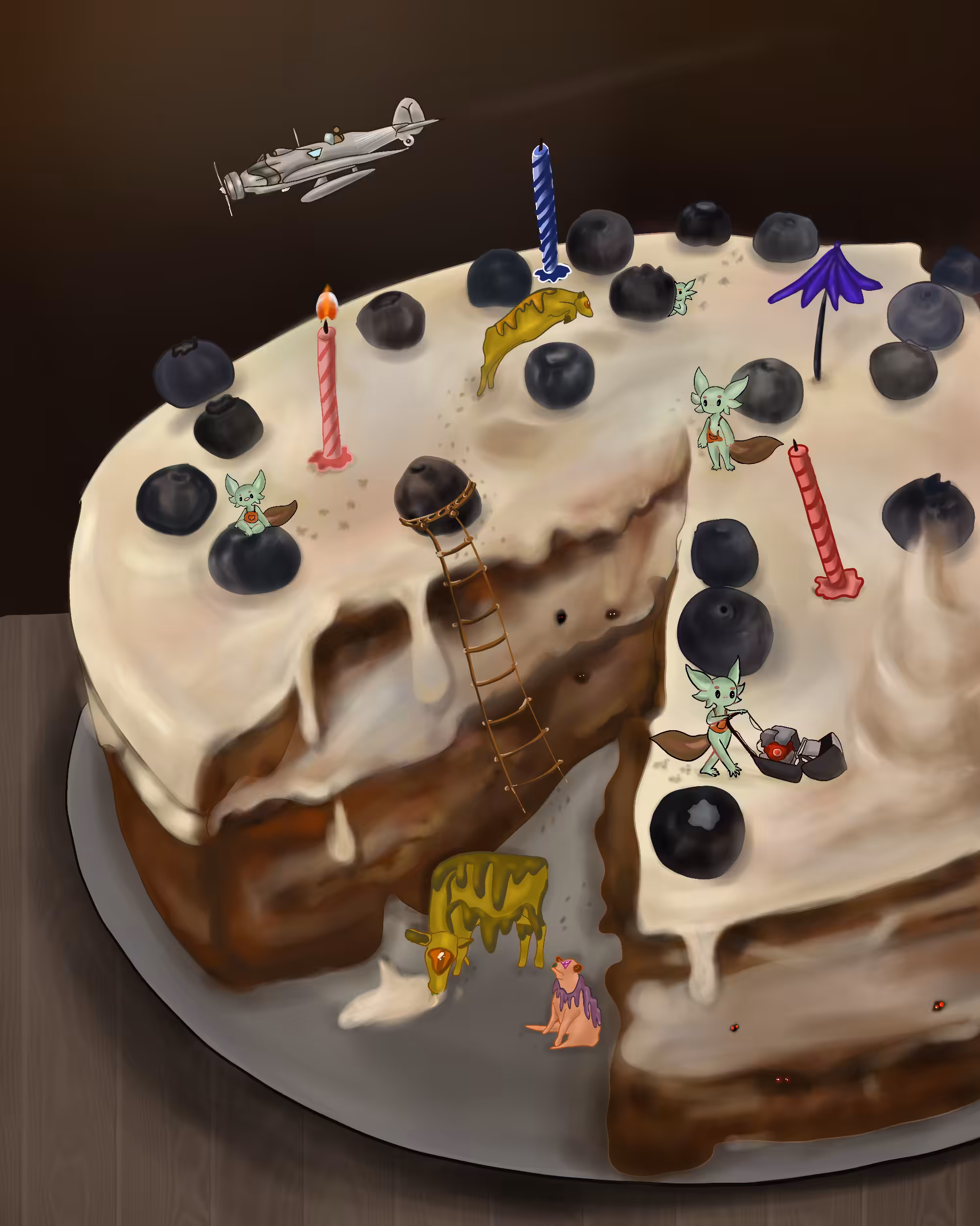 Akisos Are Making a Cake