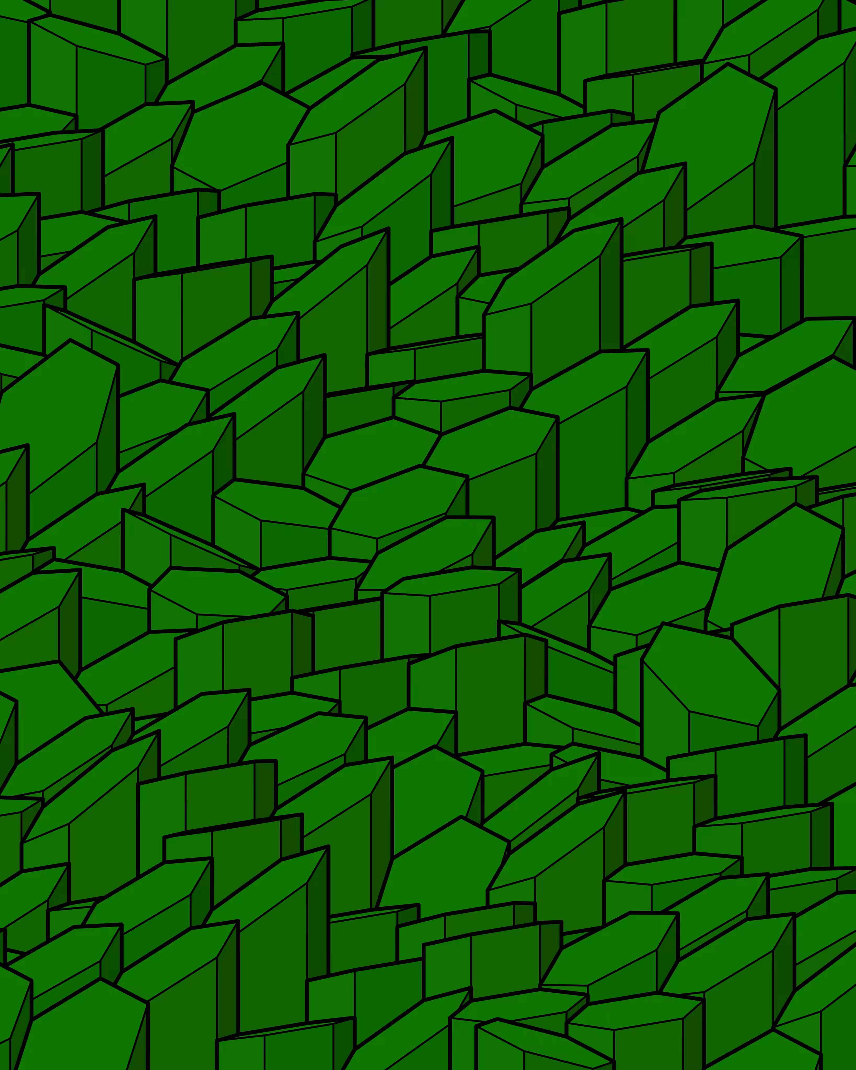 Hexagones Landscape #245