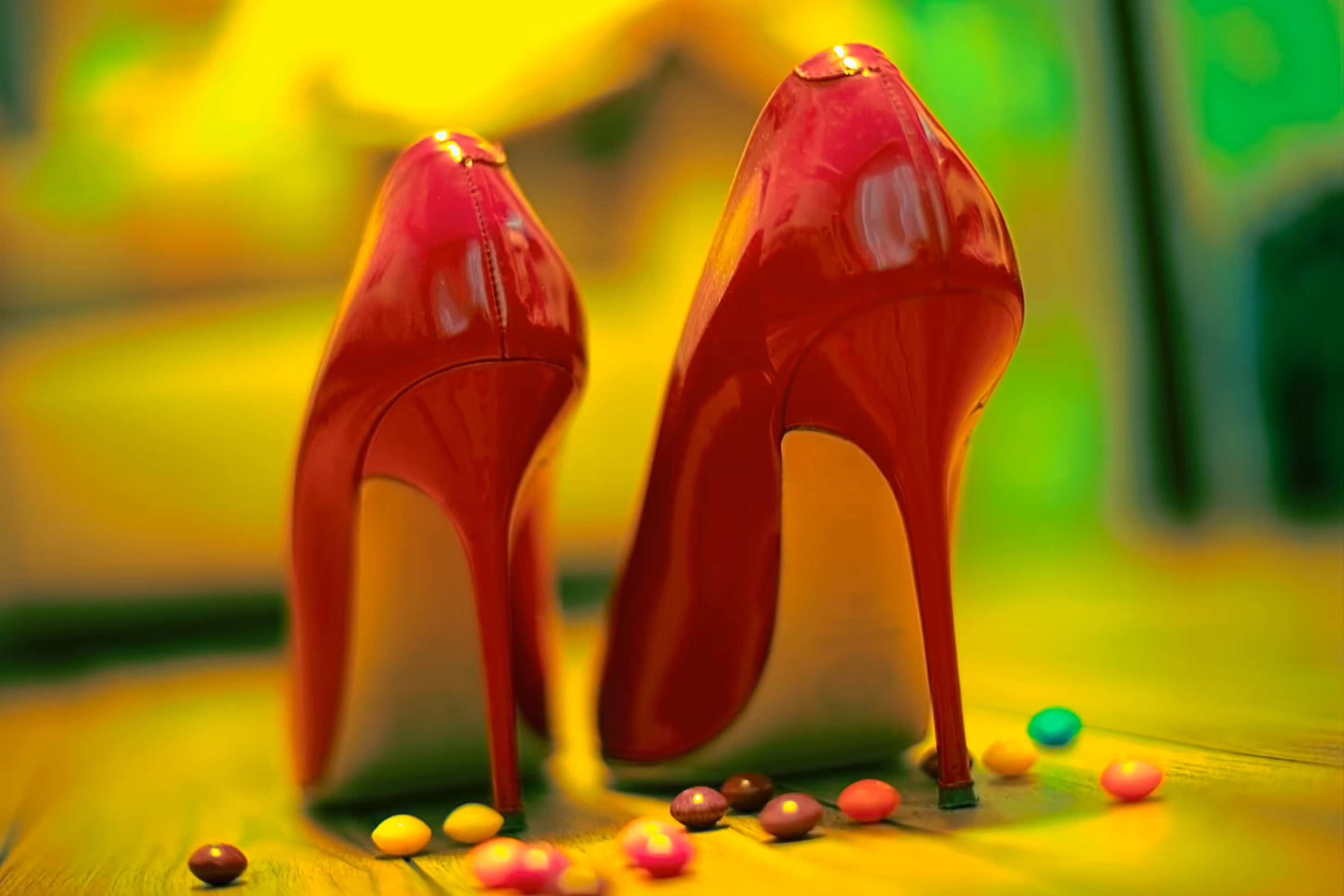 high heels