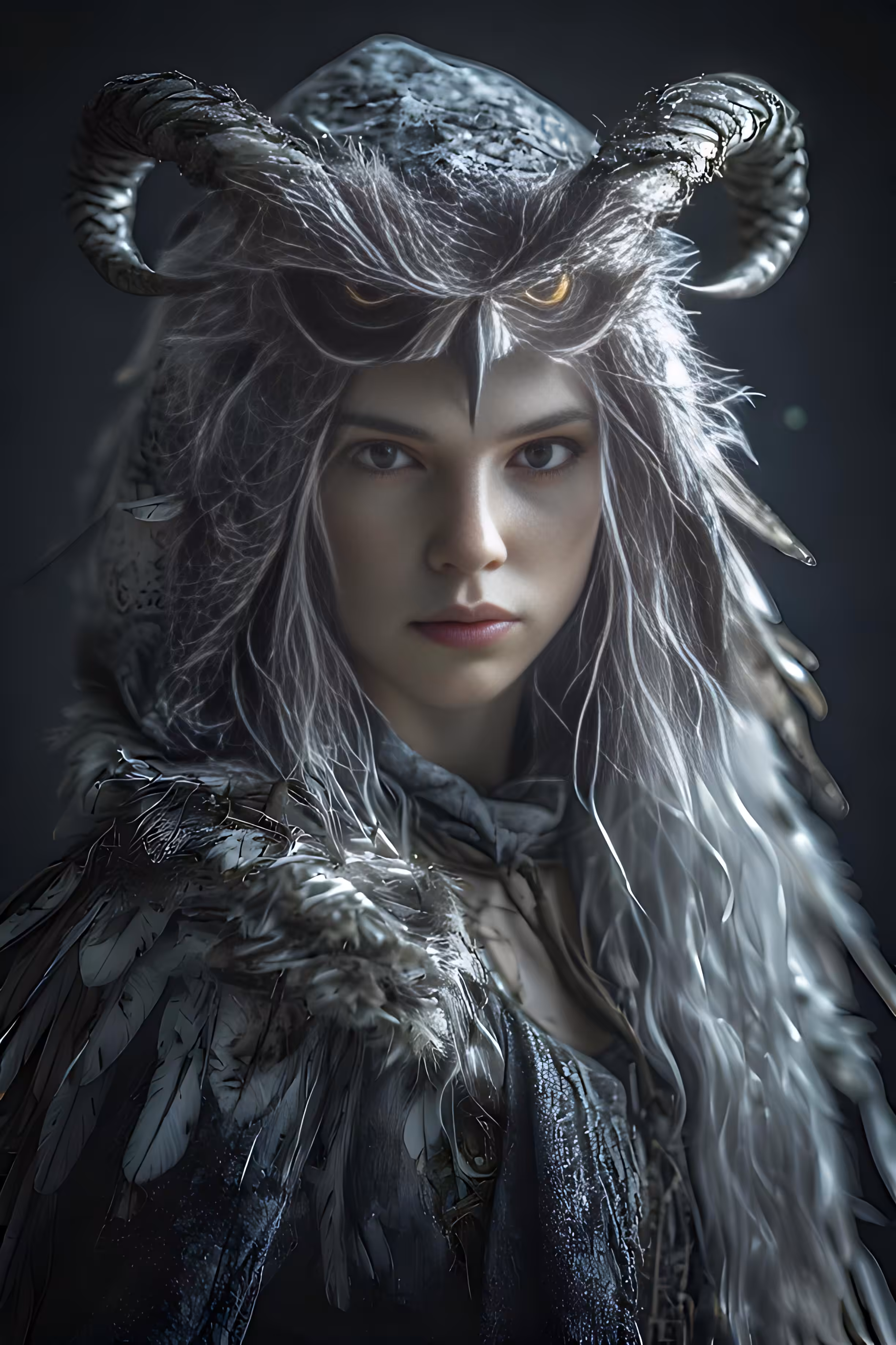 The Owl Priestess of the Hollow Moon