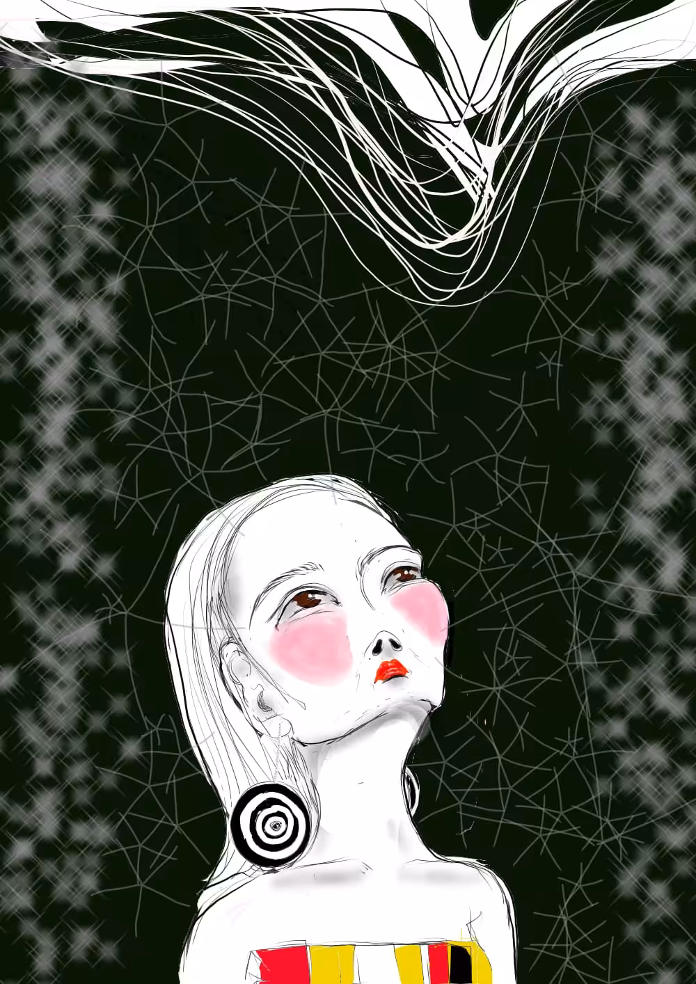 Portrait of decentralized beauty.05