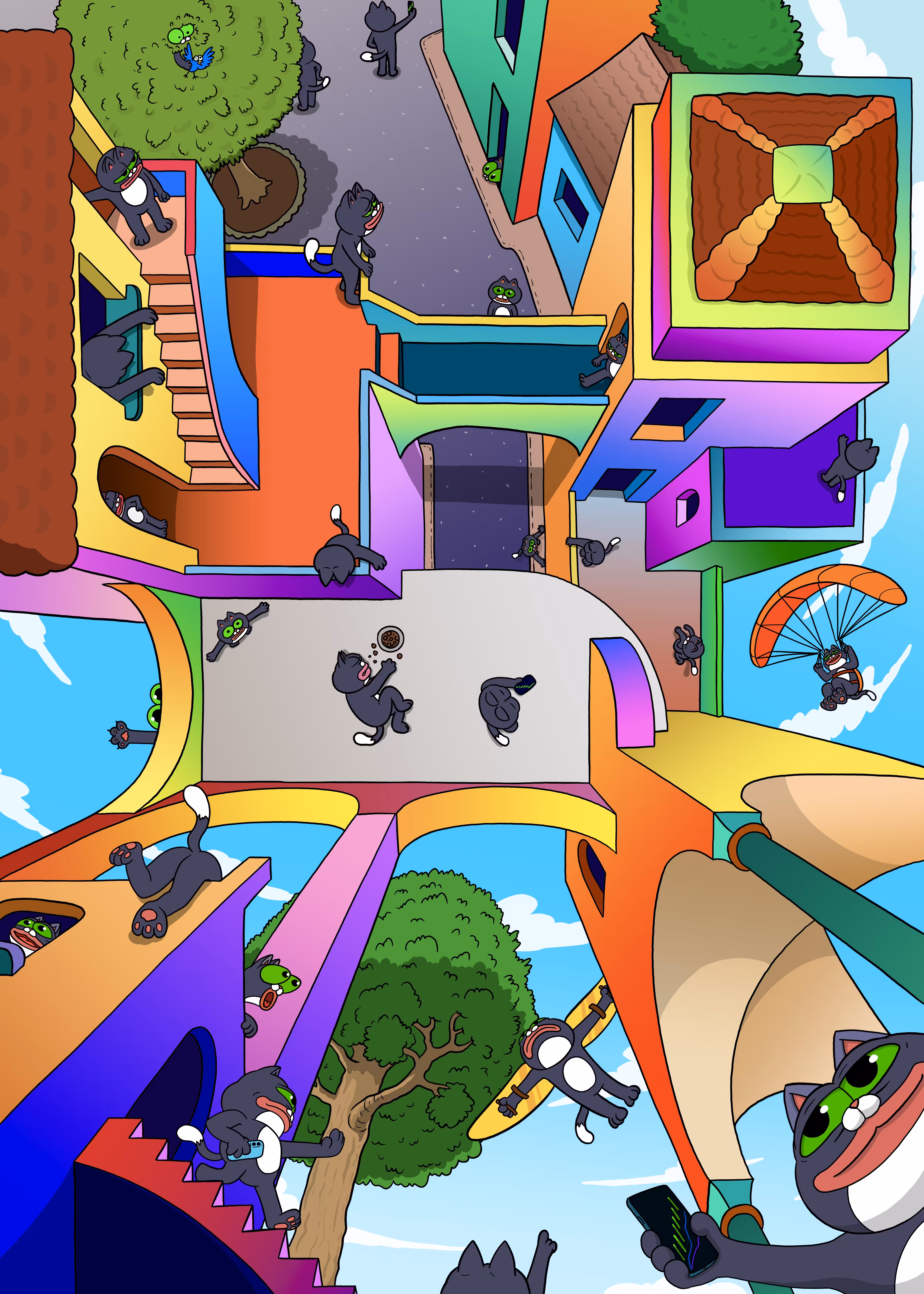 Pepecat Multiverse