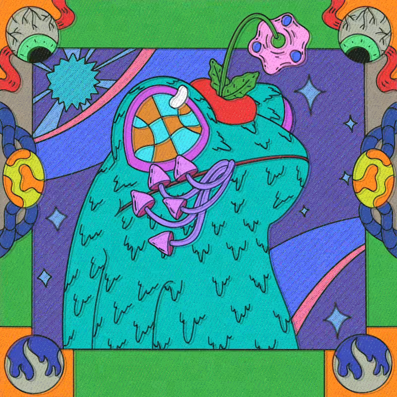 Blue Toad #93