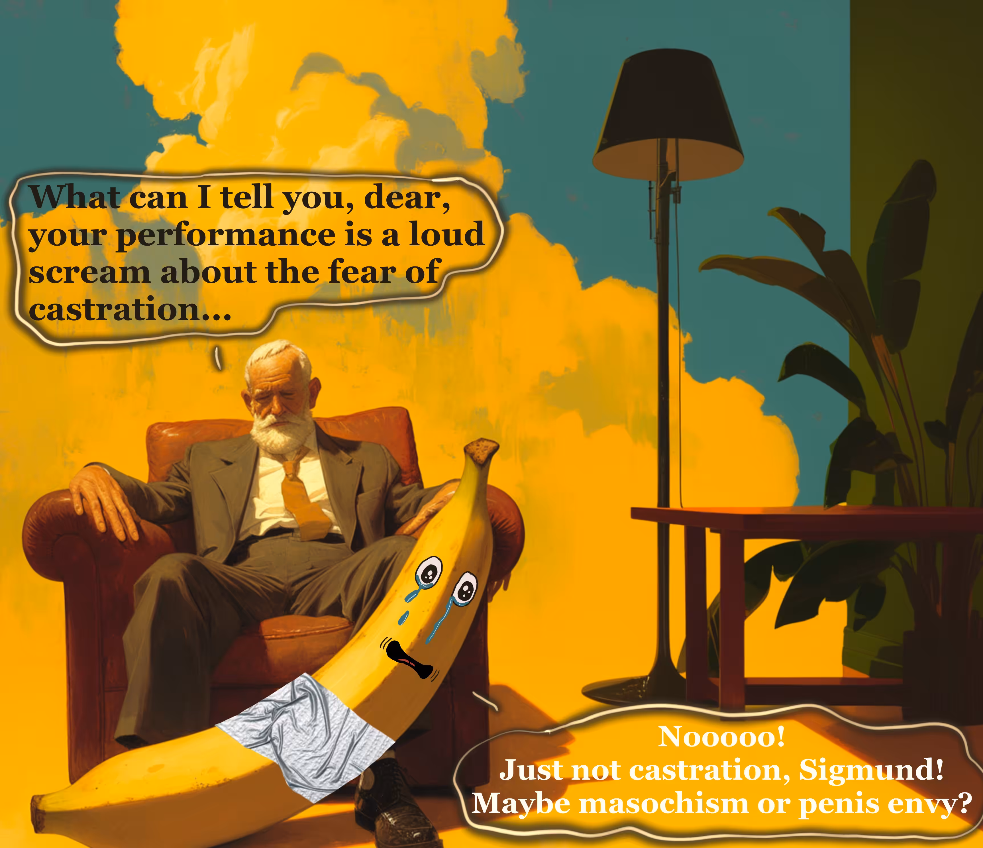 Freud rushes to the aid of contemporary art
