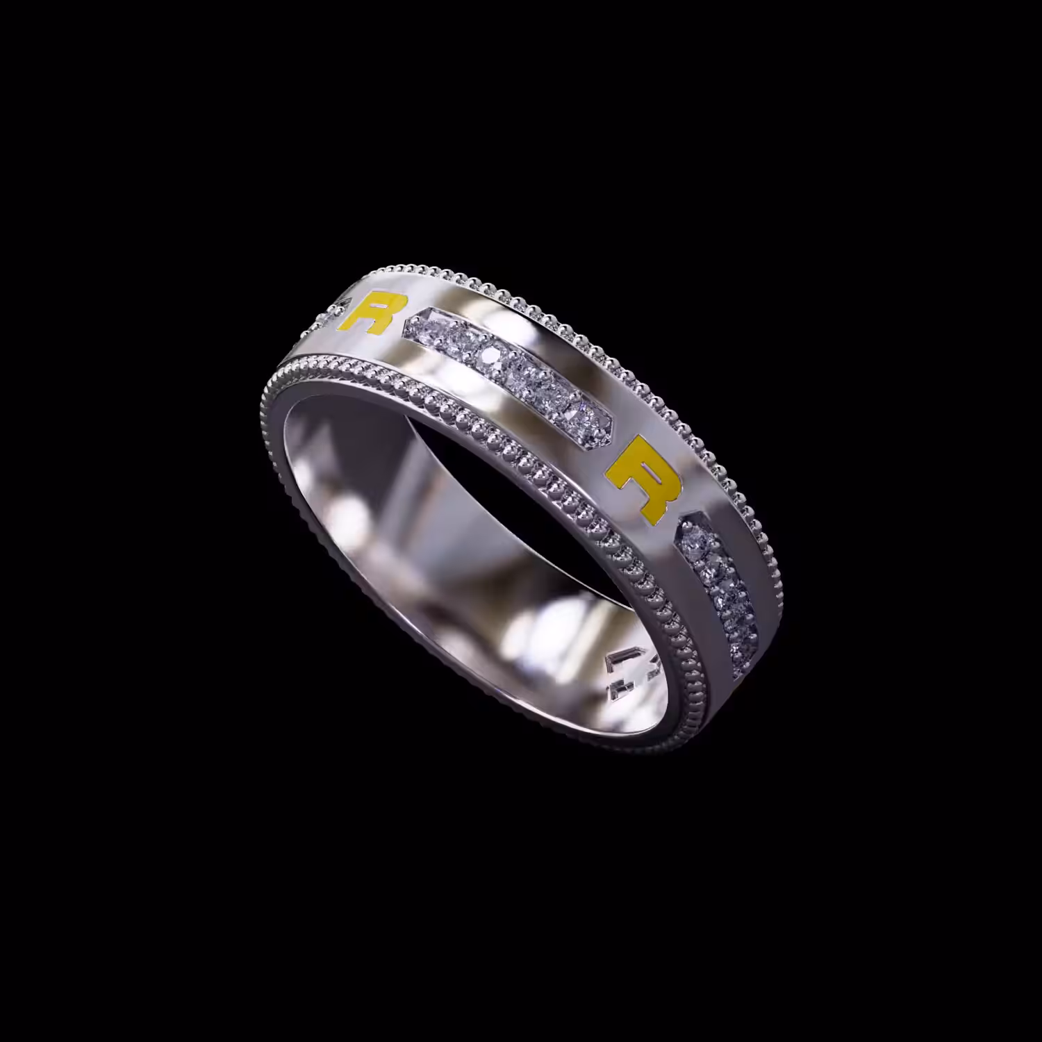 RARI Half Diamond Band