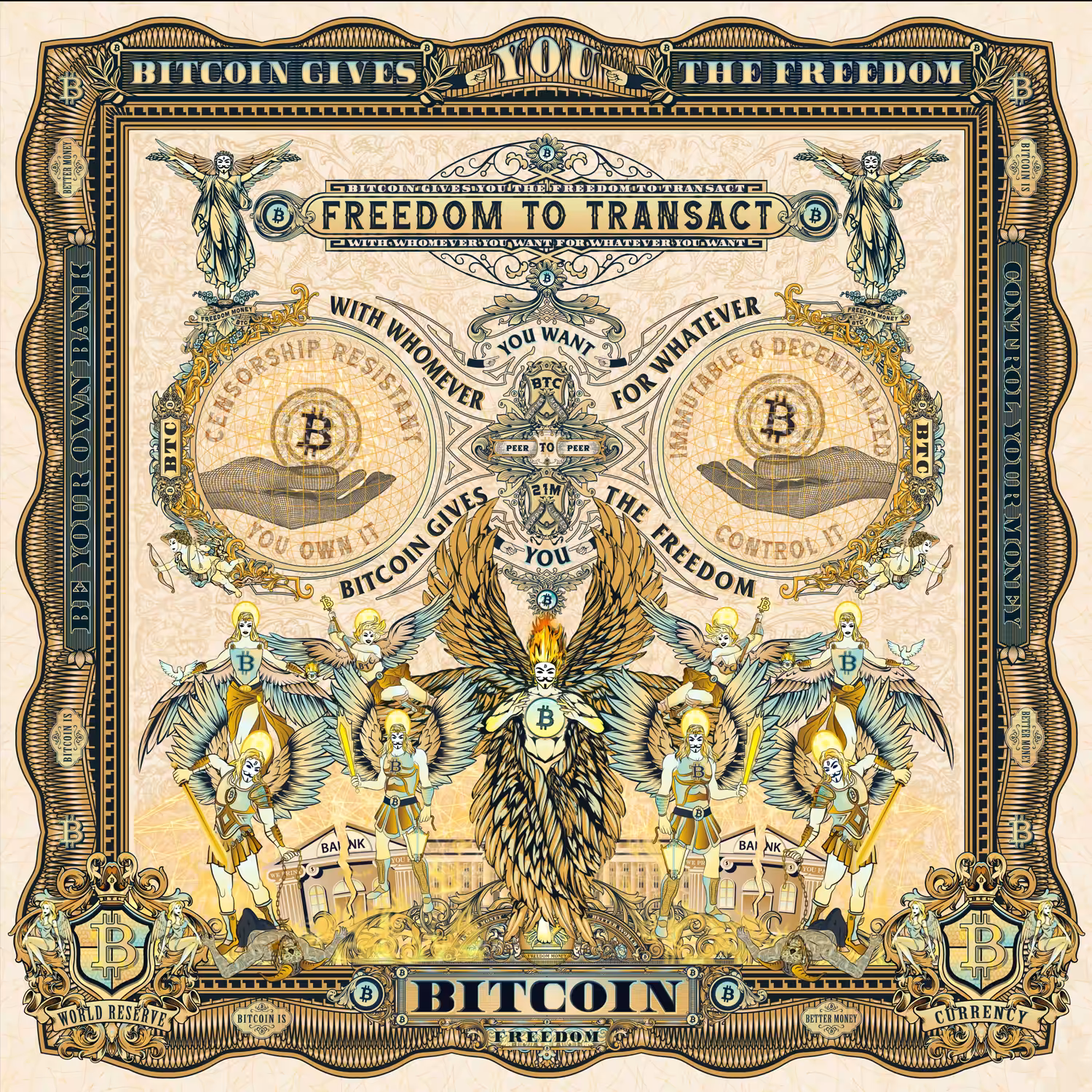 Bitcoin Gives You The Freedom (Ed. 21)