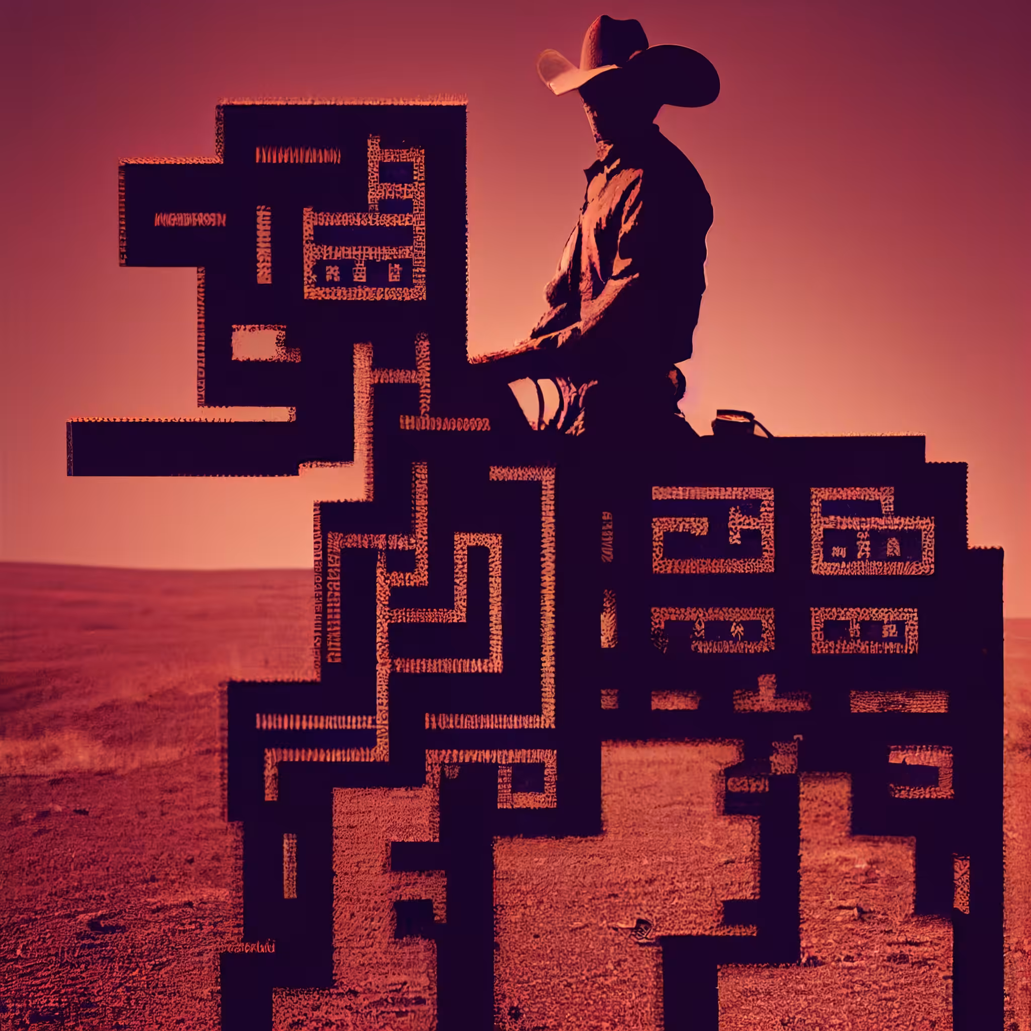 DIGITAL COLT GROWTH PROCESSES (PRINT 13/18)