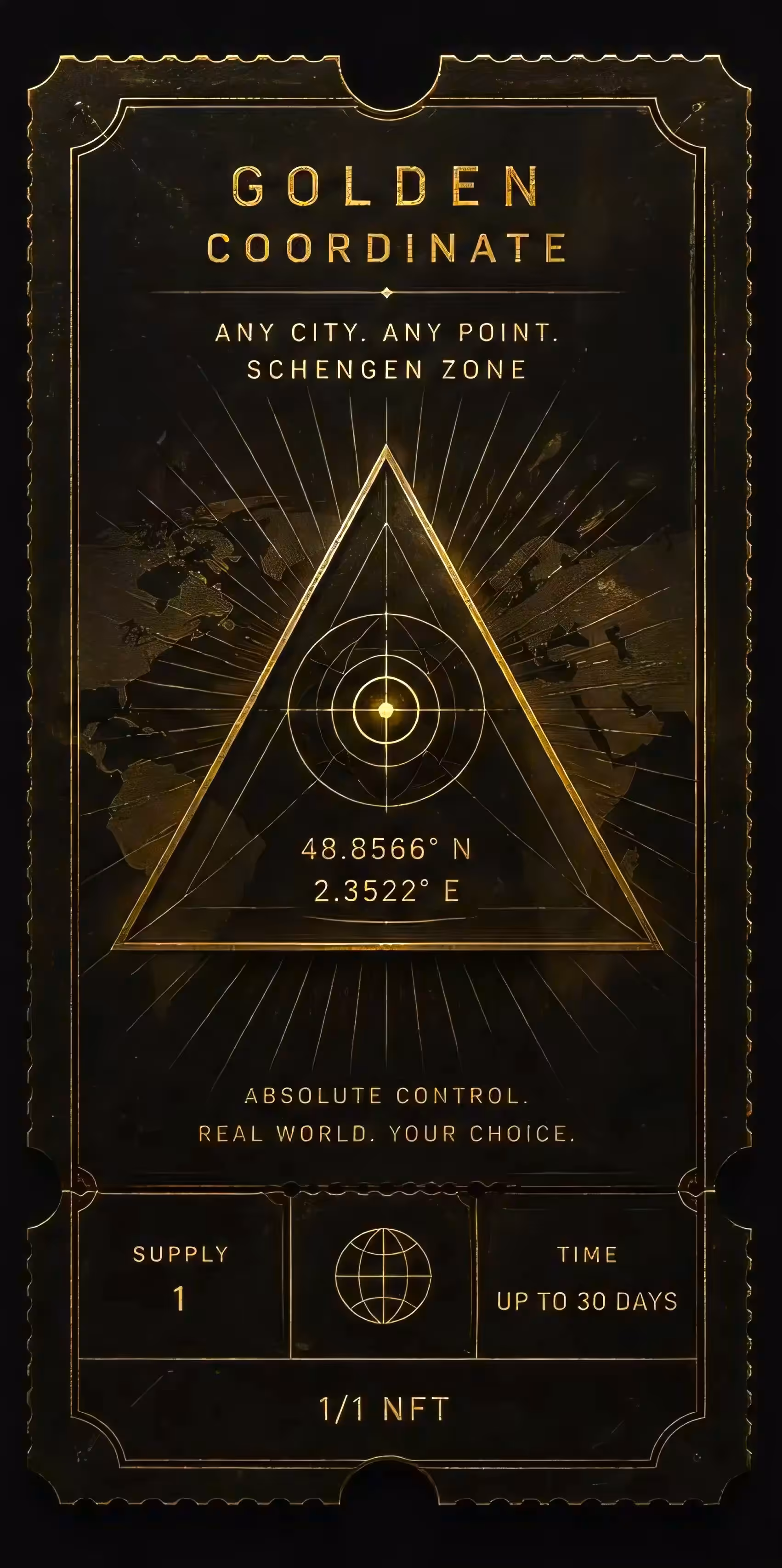 🥇 Golden Coordinate: Absolute Control