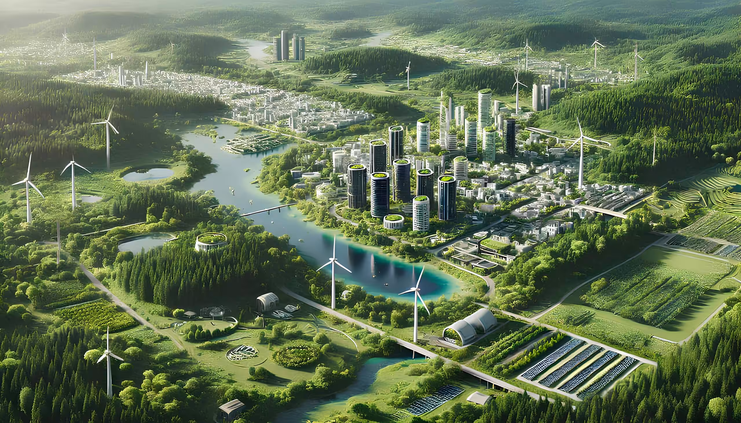 Crutnix Imagination : EcoTopia: The Green Utopia of Tomorrow