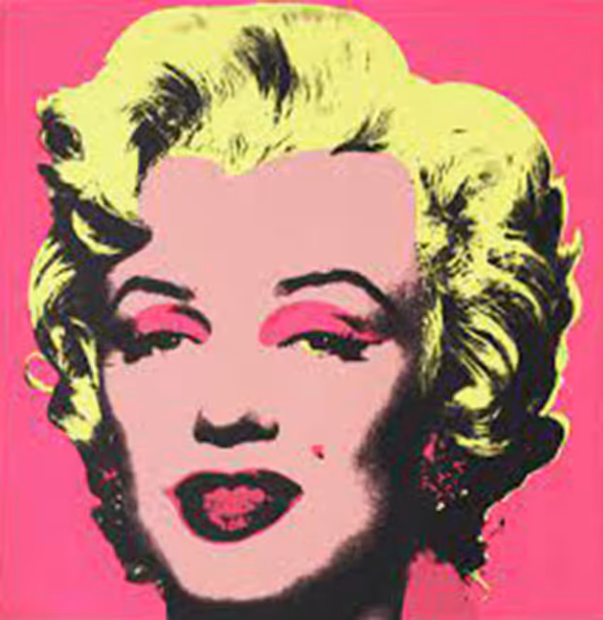 QR CODE MARYLIN  - after Andy Warhol NFT