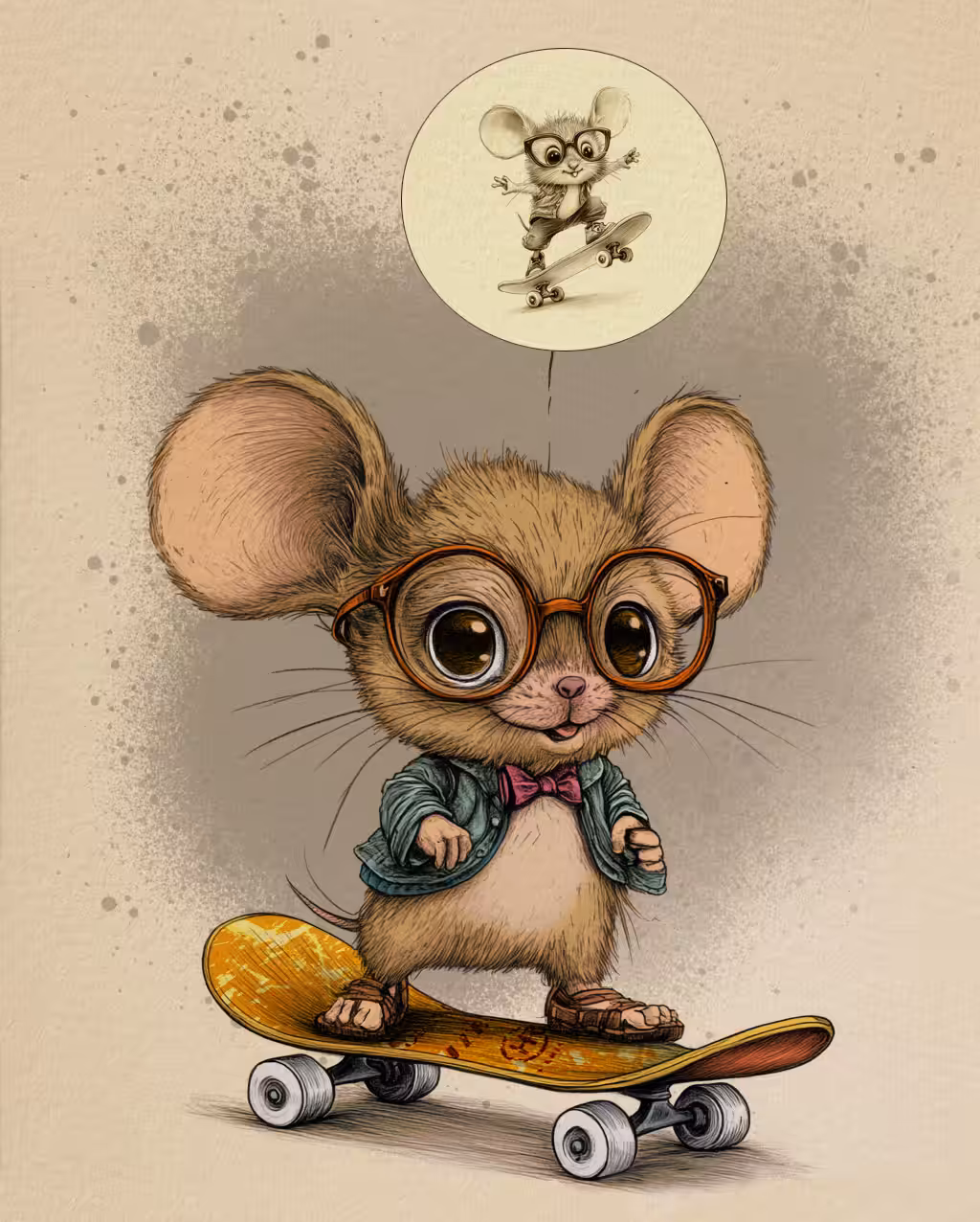 Out of World: S7 - The Skateboarding Mouse