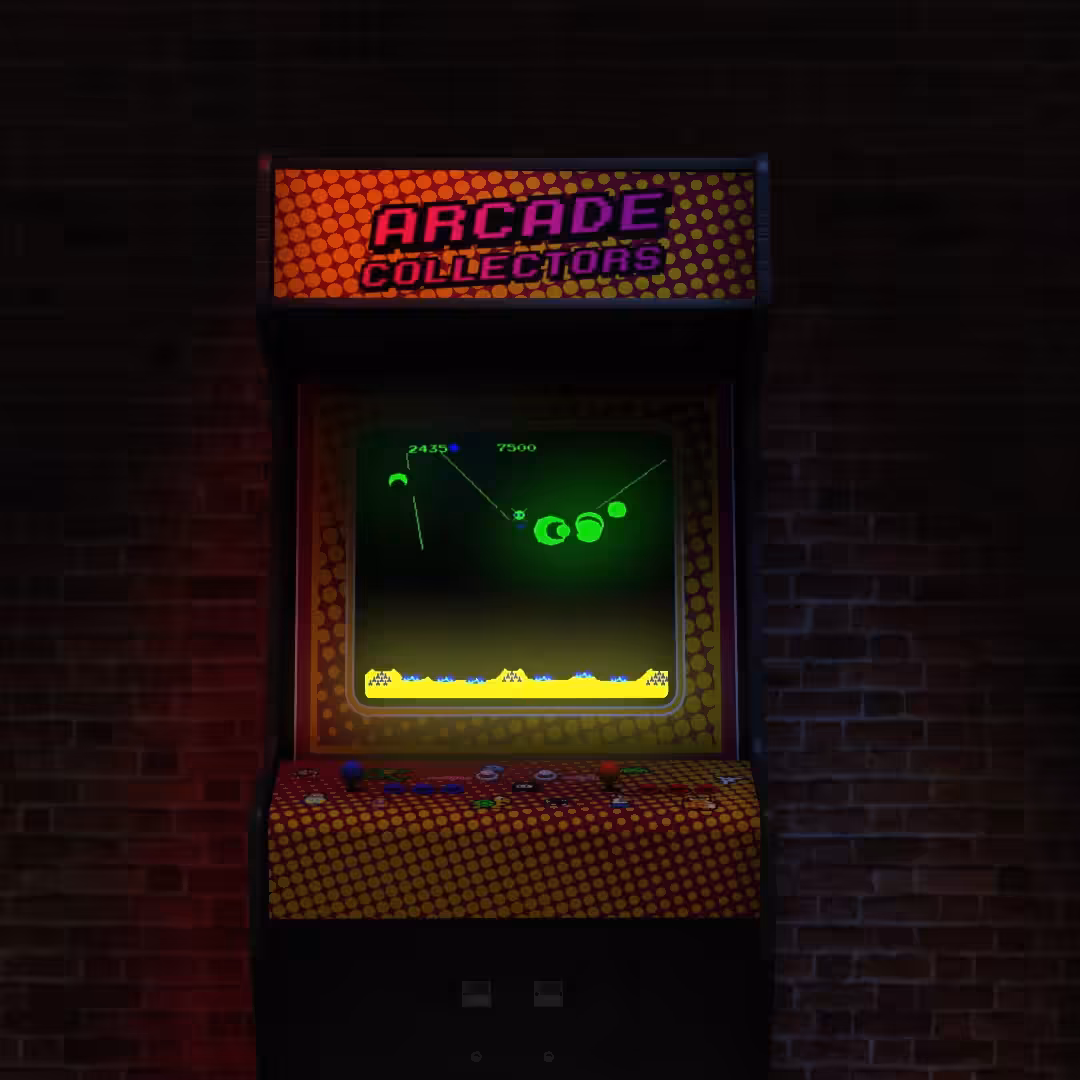 Missile Command 80's Arcade Collector