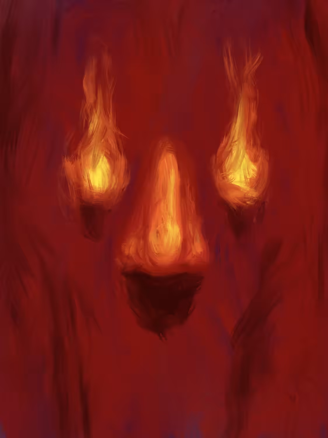turn around, you're on fire