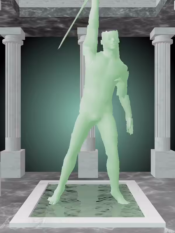 HeavenComputer: The Jazzy Normie Green Man #1571