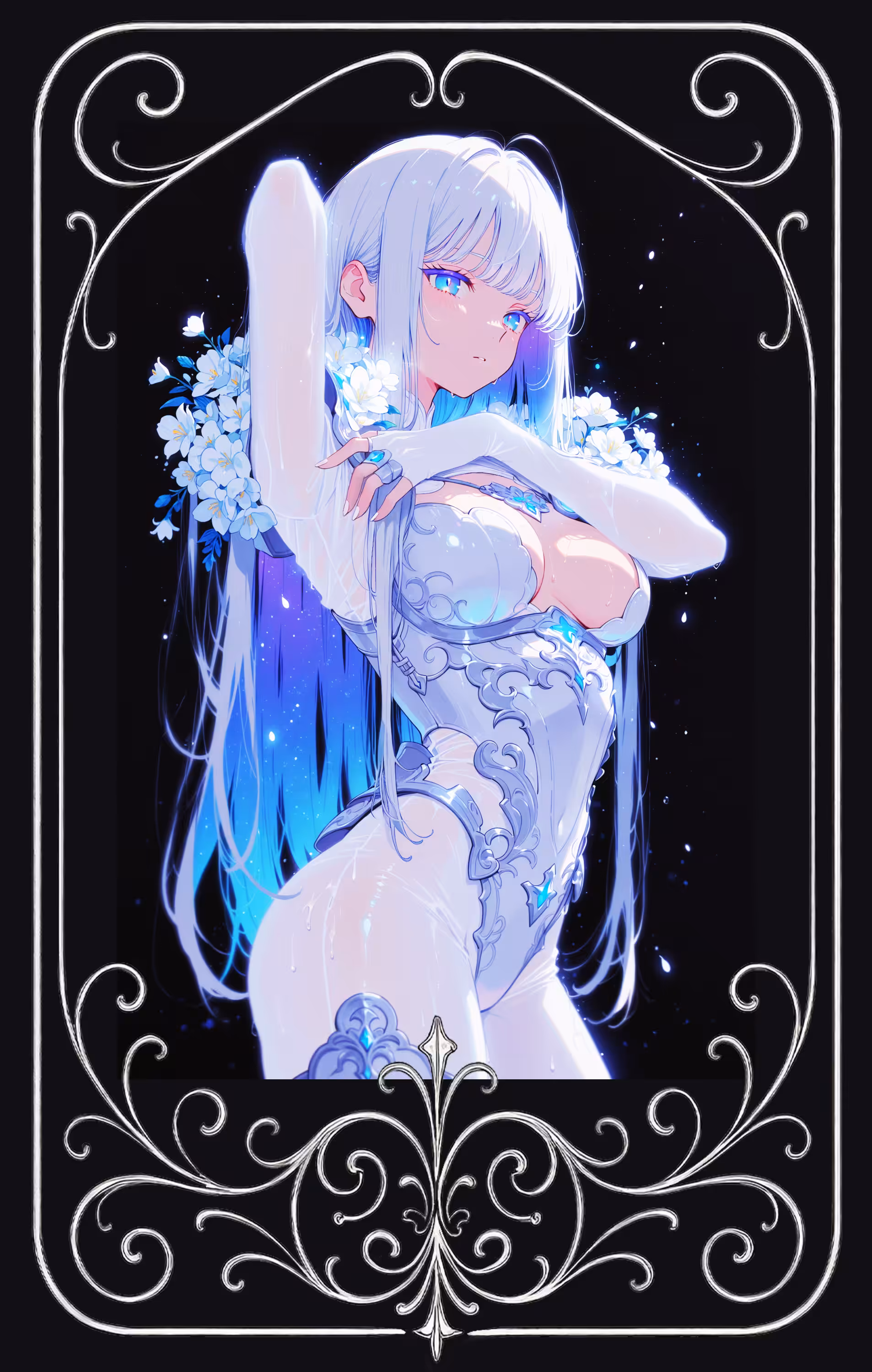 The Knight of White Blossoms